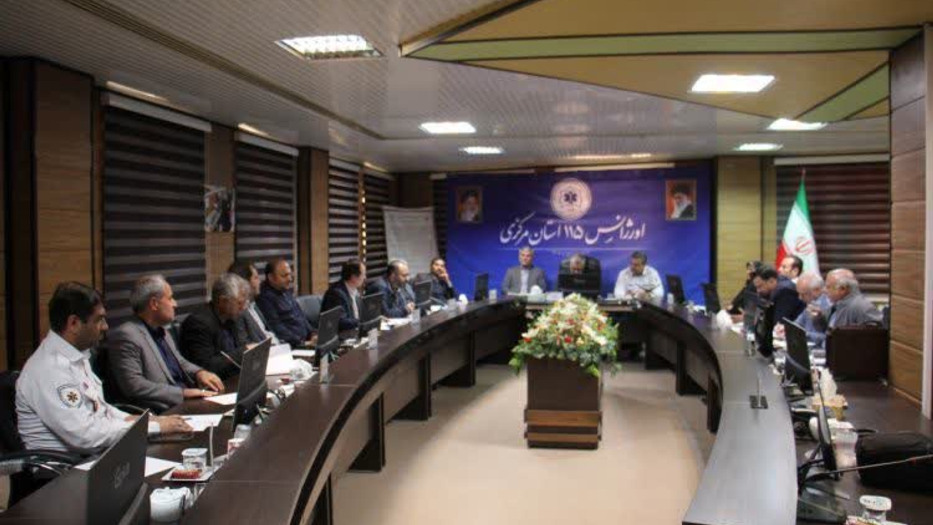 برگزاری جلسه اتاق فکر مجمع خیرین اورژانس ۱۱۵ استان.
