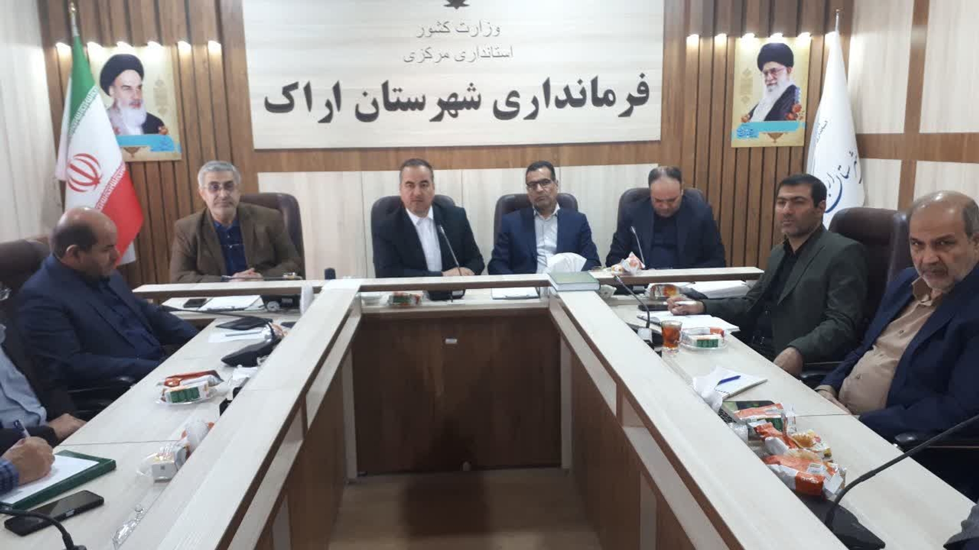 🟩 سیصد و سی‌وسومین جلسه شورای آموزش و پرورش شهرستان اراک برگزار شد