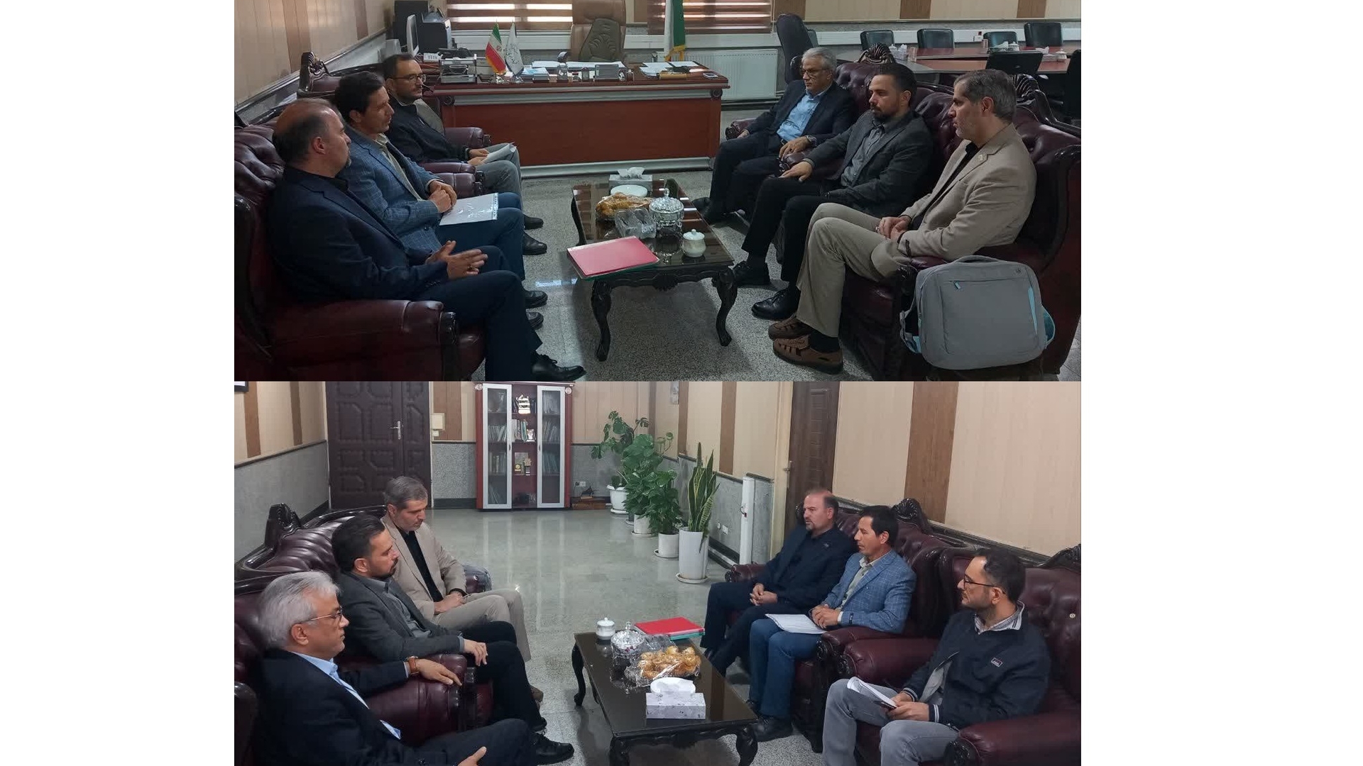 جلسه بررسی مشکلات شرکت «دکا پارک» در فرمانداری زرندیه برگزار شد