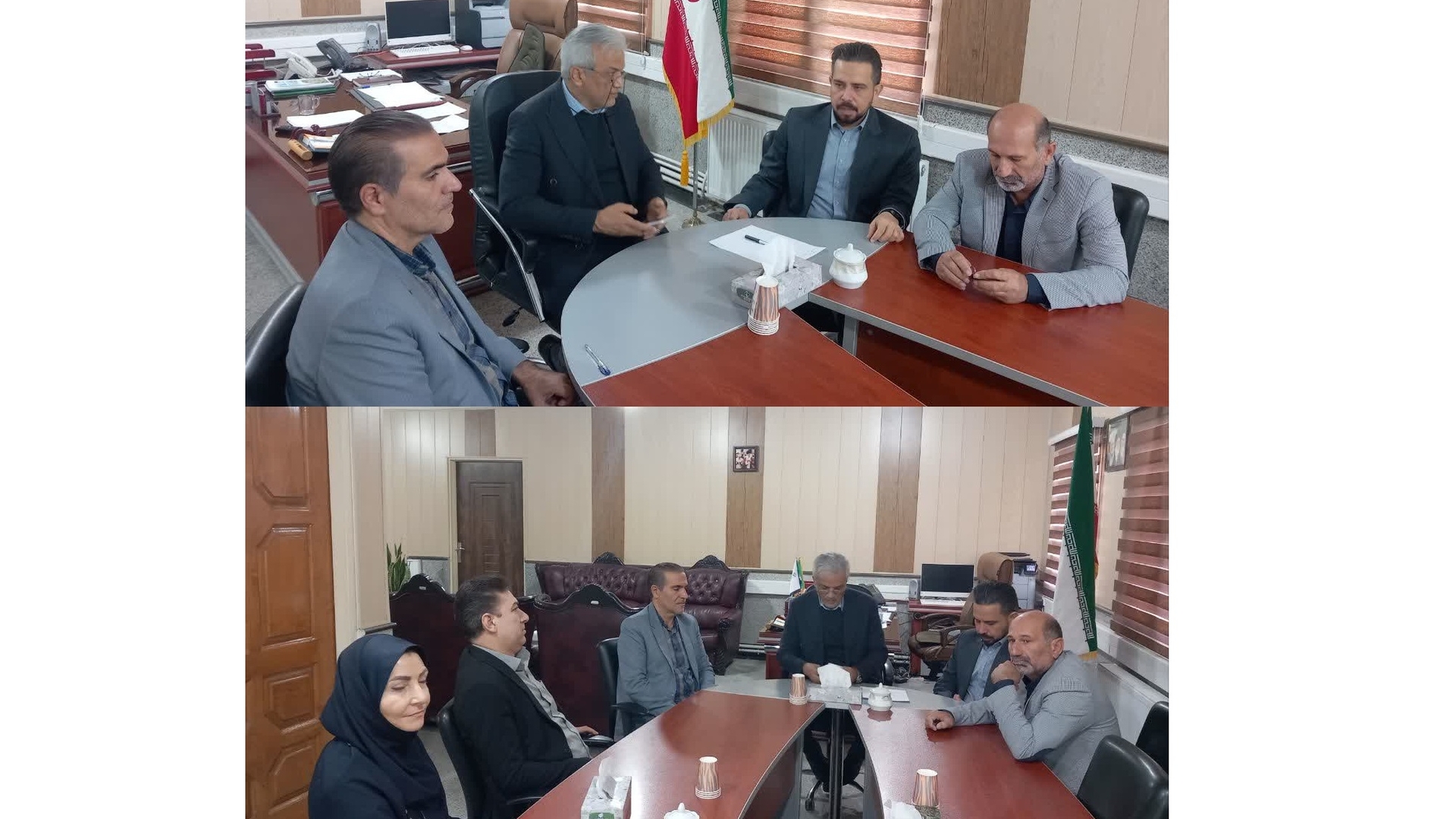 جلسه رفع مشکلات شبکه آب شرب روستاهای عشایری شهرستان زرندیه برگزار شد