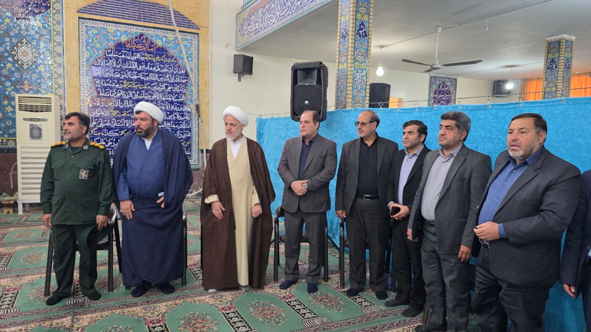 عطر شهادت در ساوه؛ آیین تشییع شهید گمنام برگزار شد