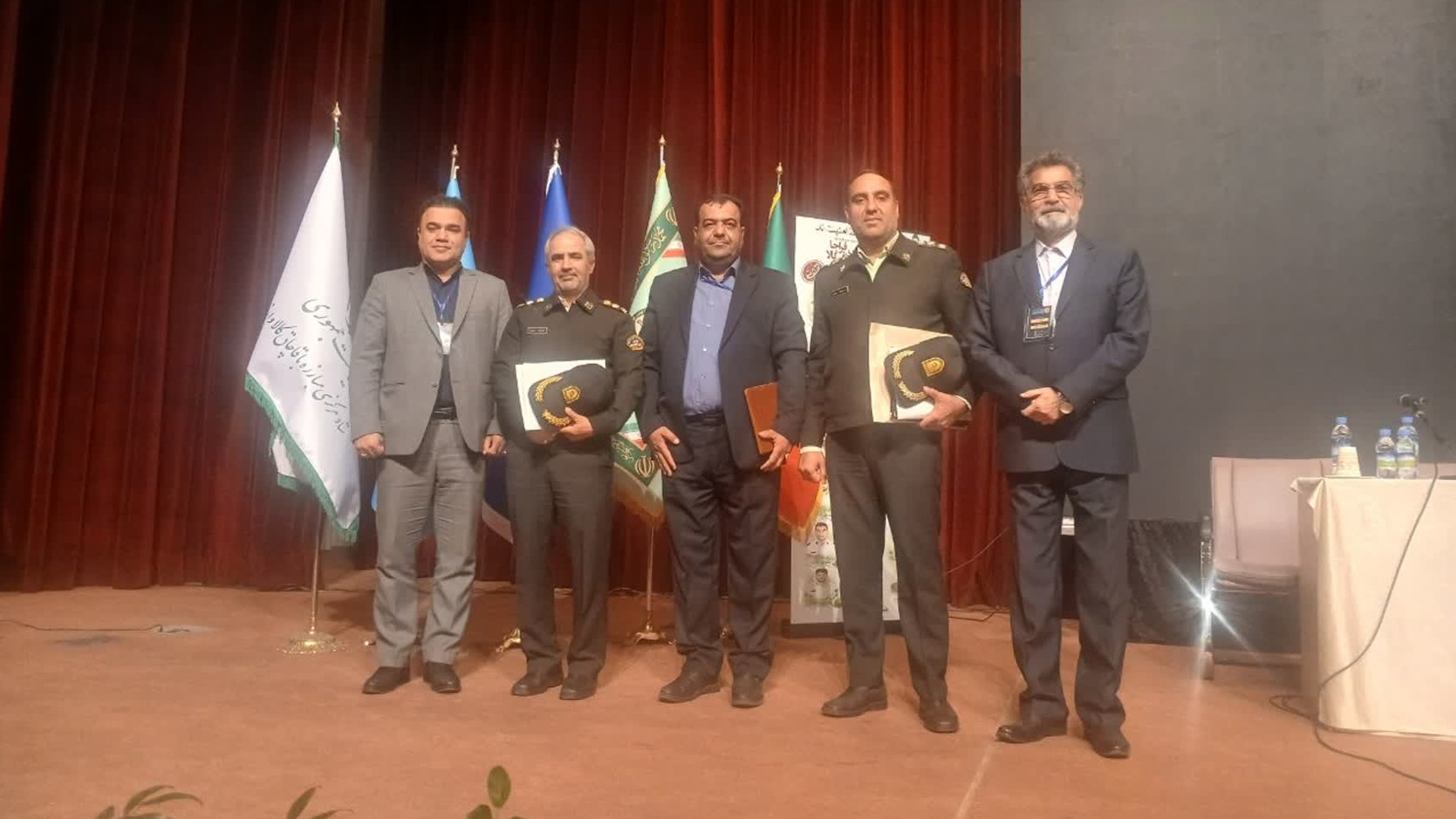 تجلیل از عملکرد استان مرکزی در همایش ملی پیشگیری و مقابله با قاچاق سوخت