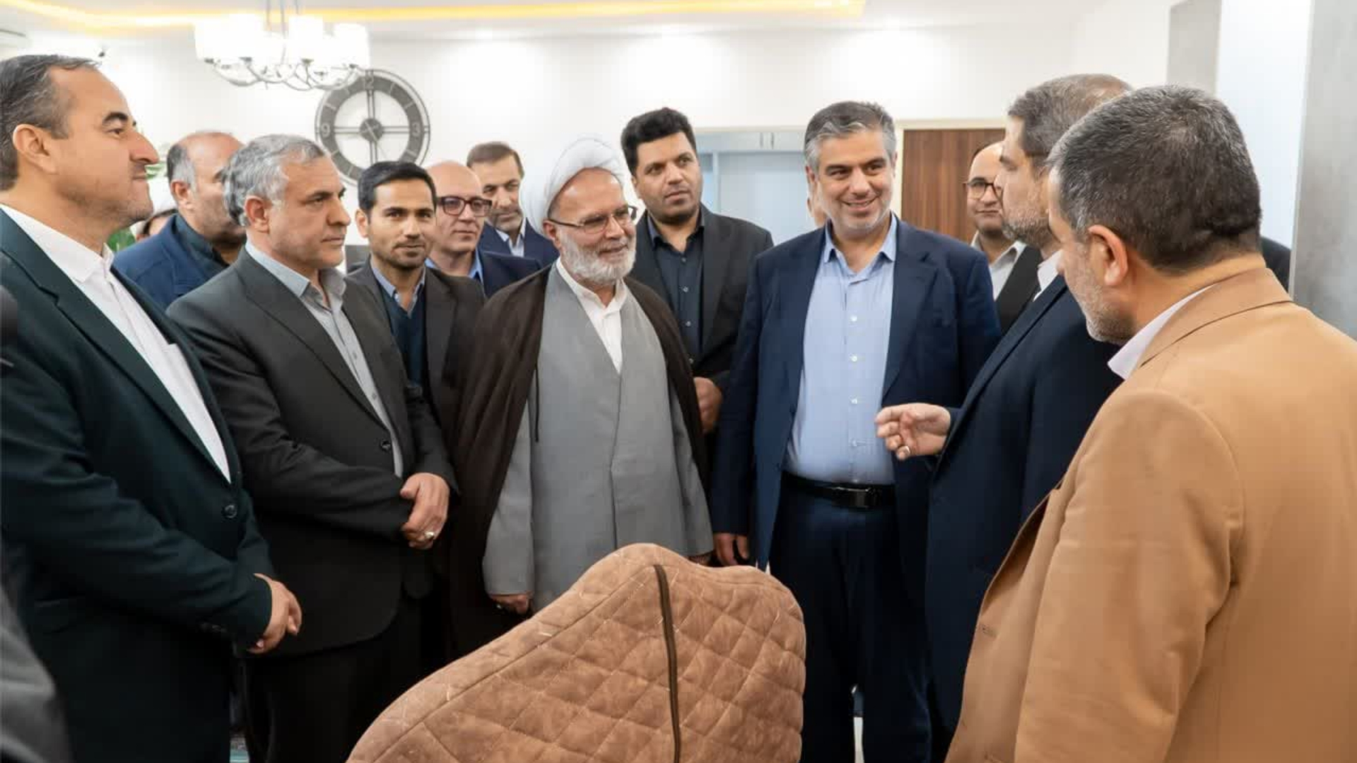 دیدار پوراحمدنژاد مدیر ارزیابی عملکرد سازمان امور اجتماعی کشور با استاندار و رئیس کل دادگستری .