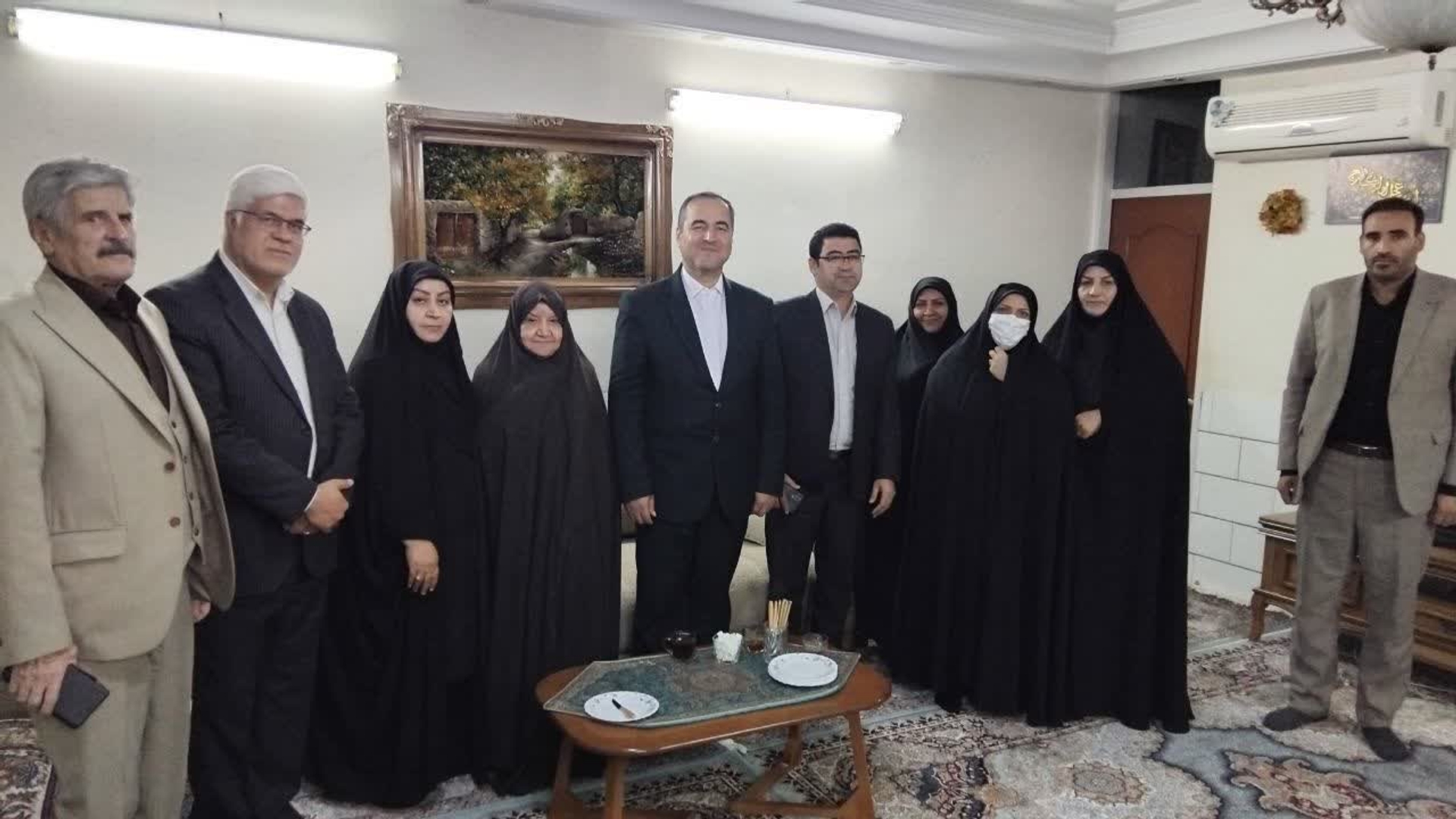 💠 دیدار و دلجویی فرماندار شهرستان اراک از همسر بزرگوار شهید والامقام «احمدعلی غفوری