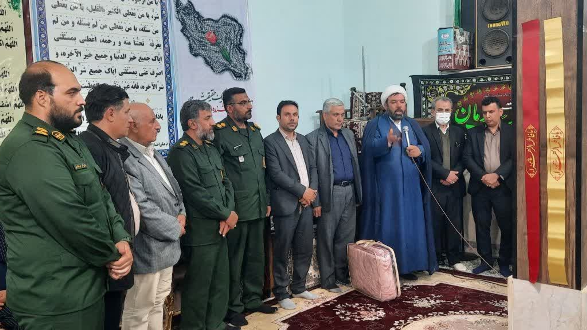 یادواره شهید والامقام علی موقّر با حضور مسئولان و مردم بخش خرقان برگزار شد