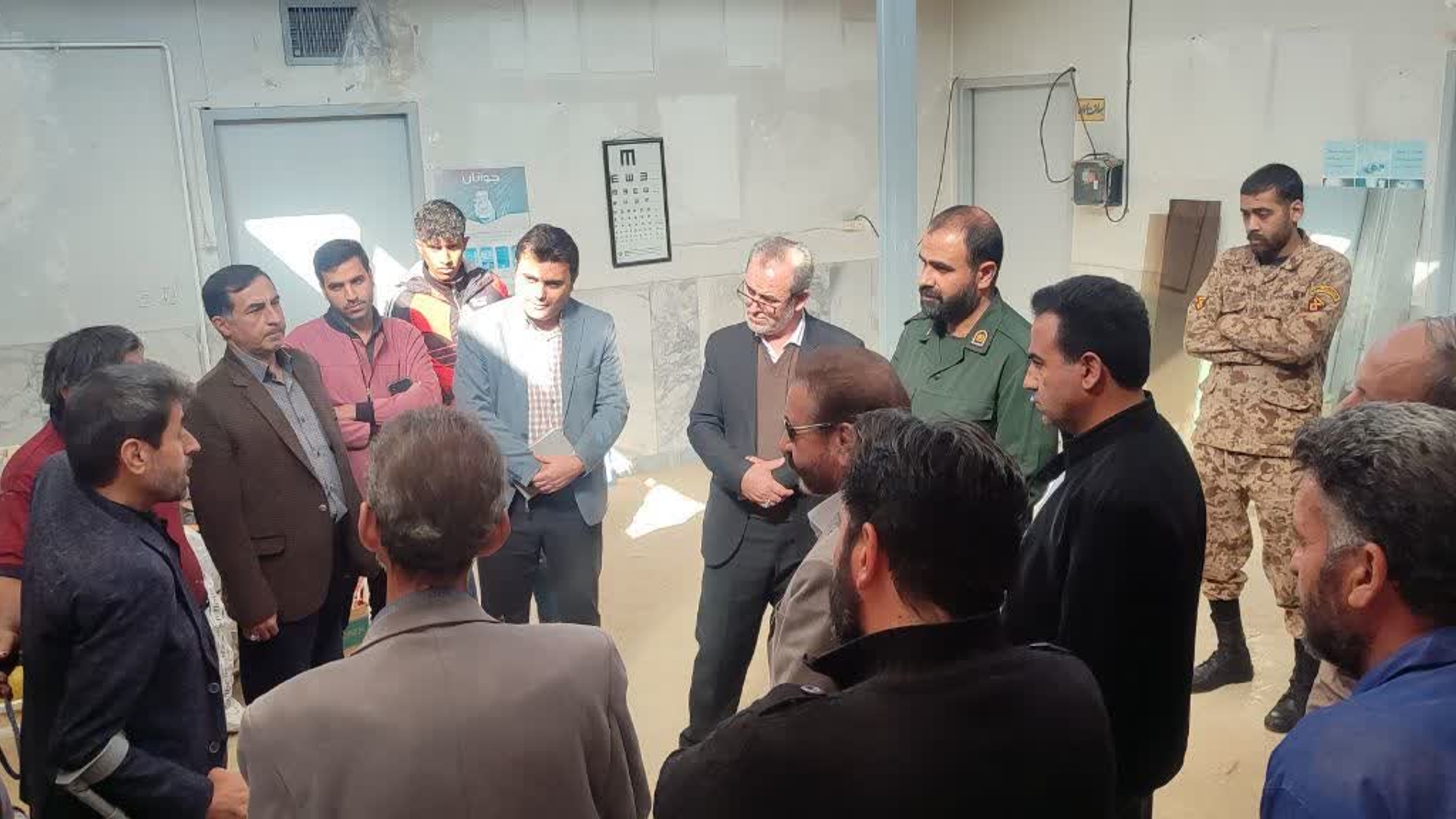 بازدید میدانی سرپرست معاونت سیاسی و مدیران شهرستان از روستای ورده بخش مرکزی زرندیه