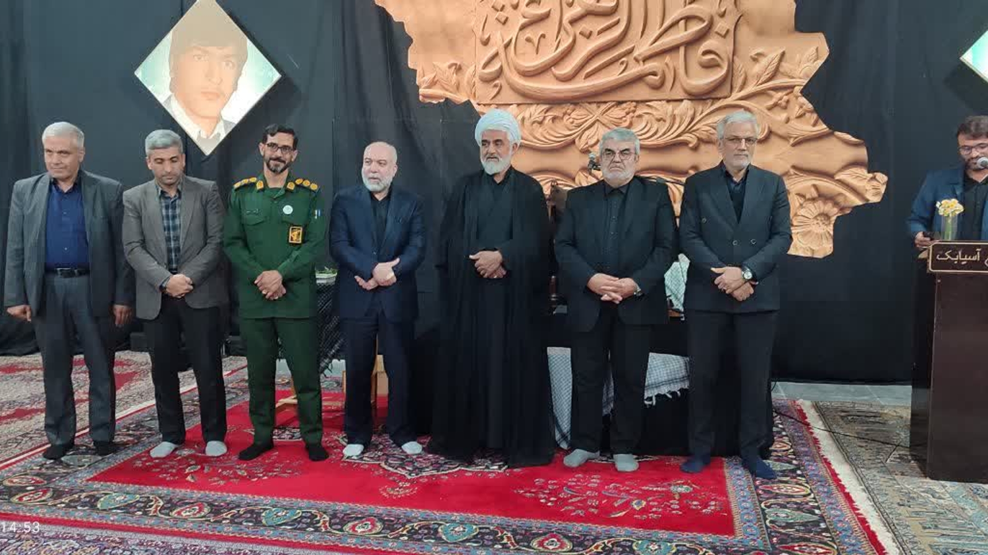 یادواره شهدای آسیابک با حضور فرماندار و خانواده‌های معظم شهدا برگزار شد