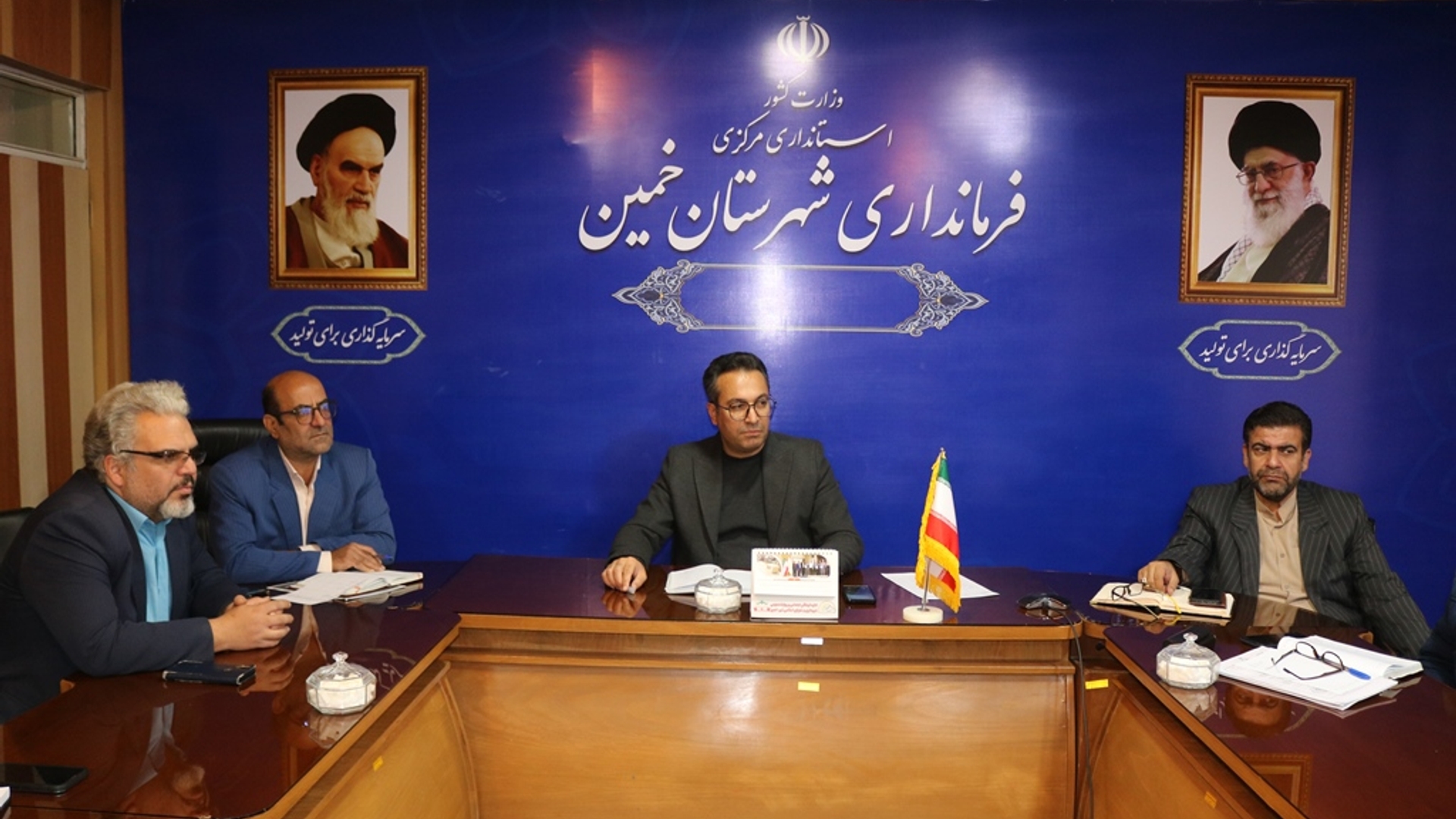 دومین جلسه هماهنگی طرح مسکن کارگری شهرستان خمین برگزار شد