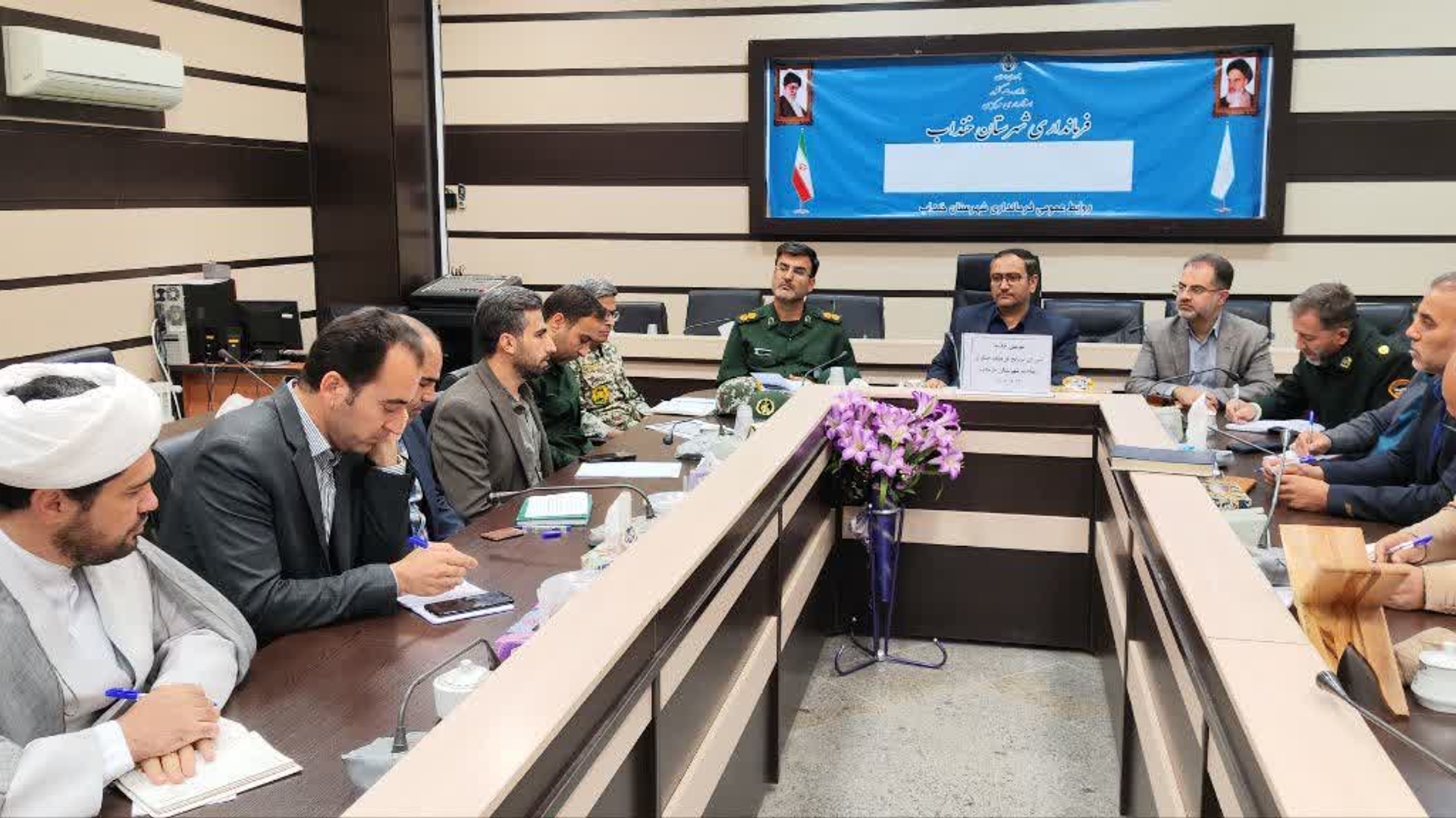 🔘برگزاری سومین جلسه شورای ترویج فرهنگ ایثار و شهادت شهرستان خنداب