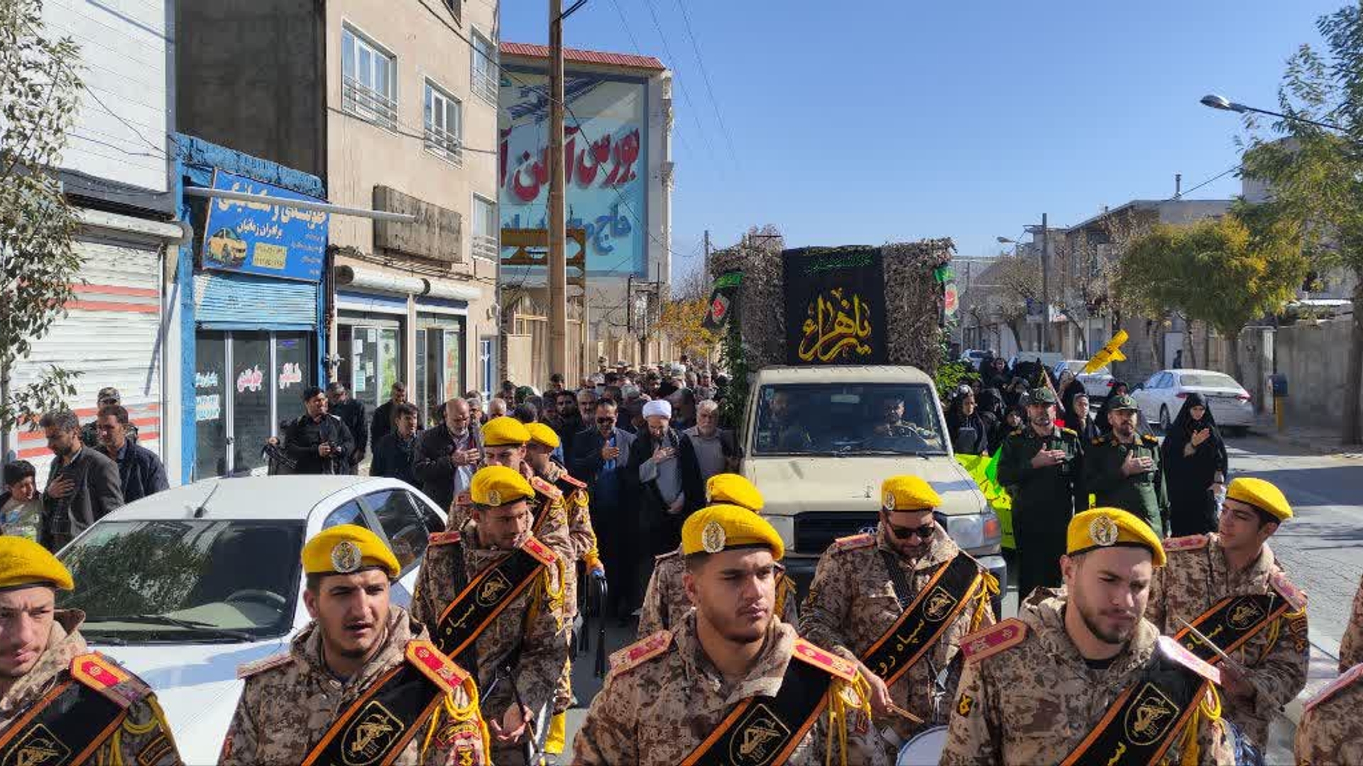 عطر شهداء در شهرستان خنداب همزمان با ایام فاطمیه