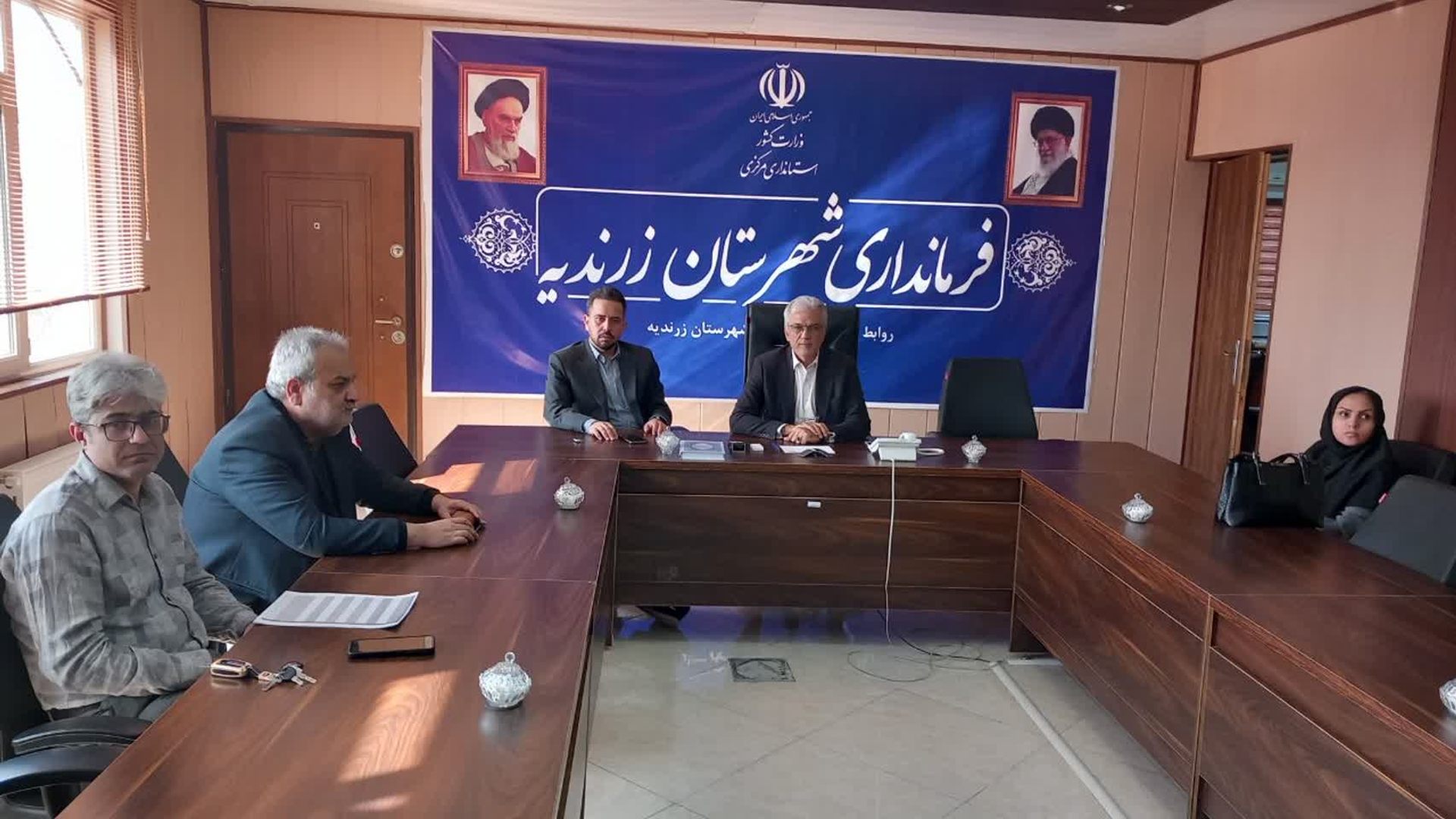 برگزاری جلسه کارگروه ویژه پیشگیری و برخورد با ساخت‌وسازهای غیرمجاز در استان مرکزی