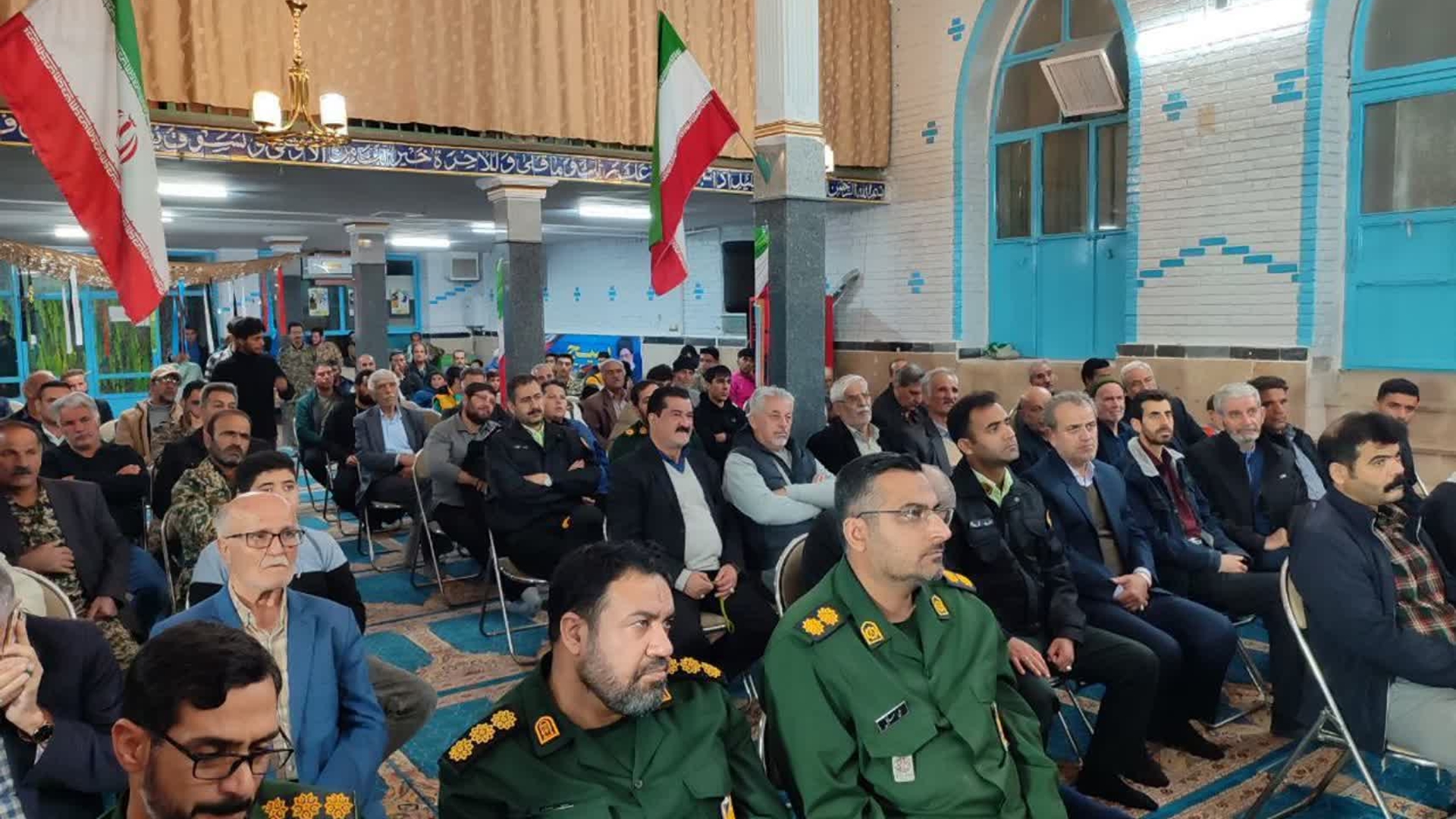 ششمین یادواره شهدای والامقام روستای ورده با حضور مردم و مسئولین برگزار شد