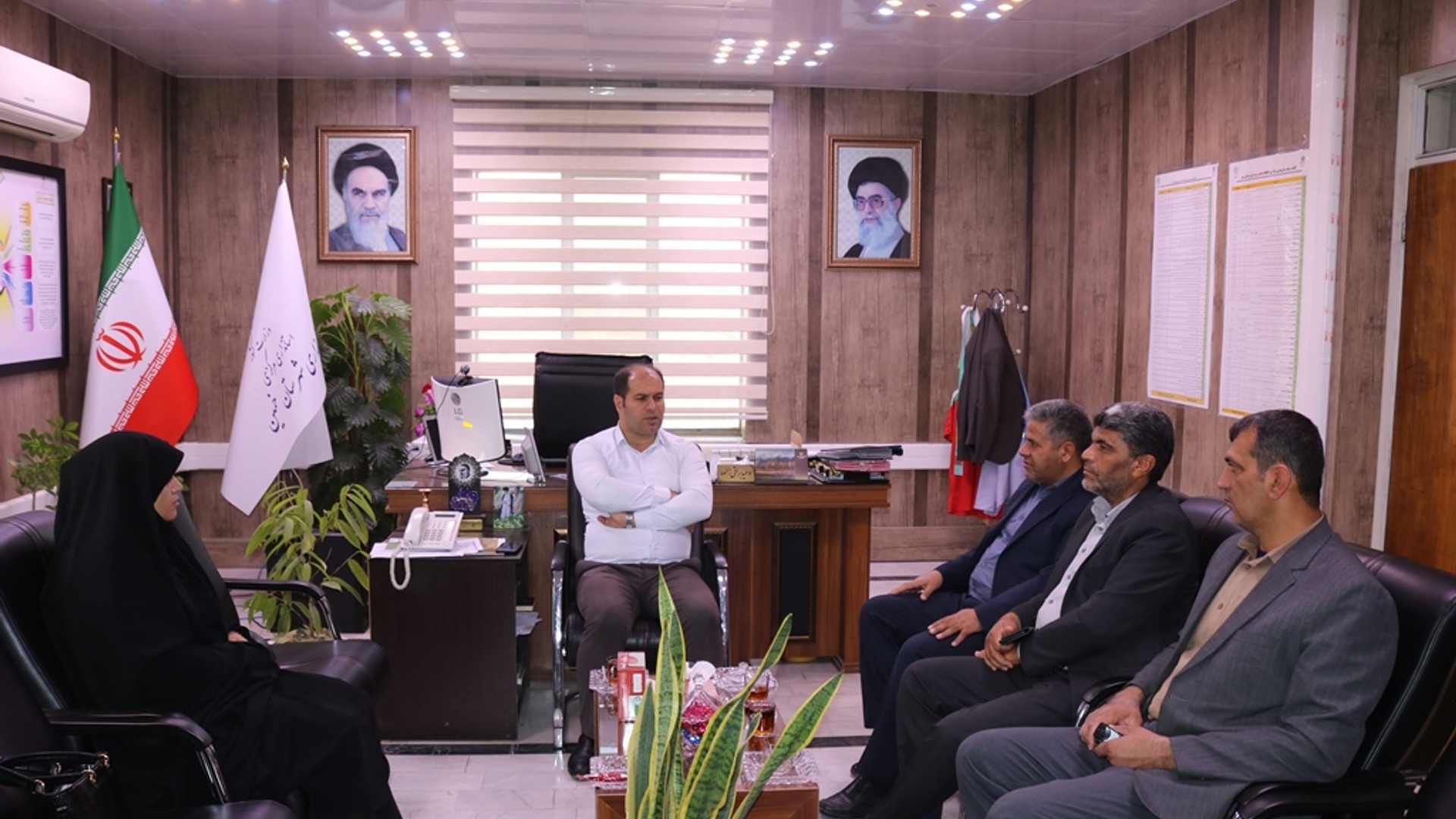 جلسه هماهنگی برگزاری جشنواره لوبیا و محصولات کشاورزی شهرستان خمین برگزار شد