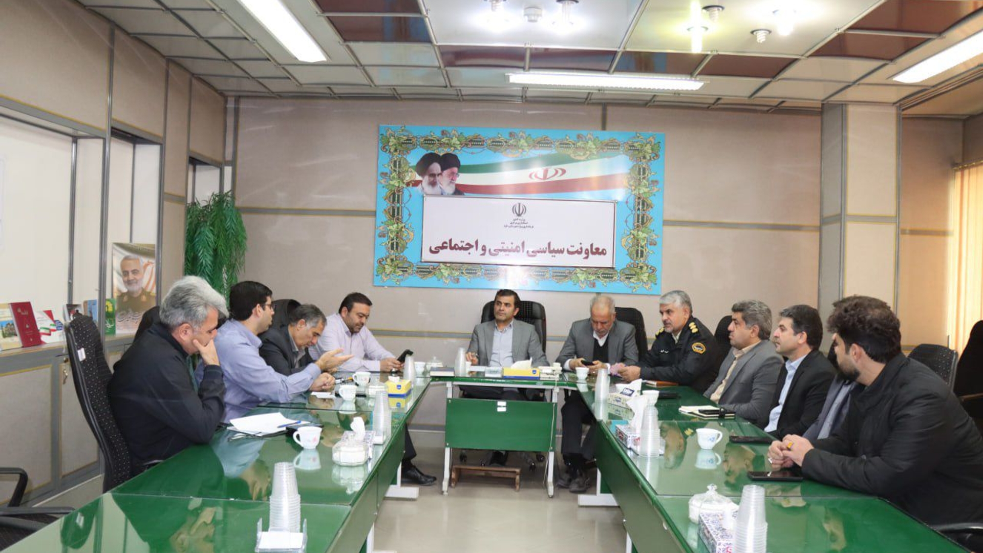 جلسه هماهنگی برنامه های جشنواره انار برگزار شد