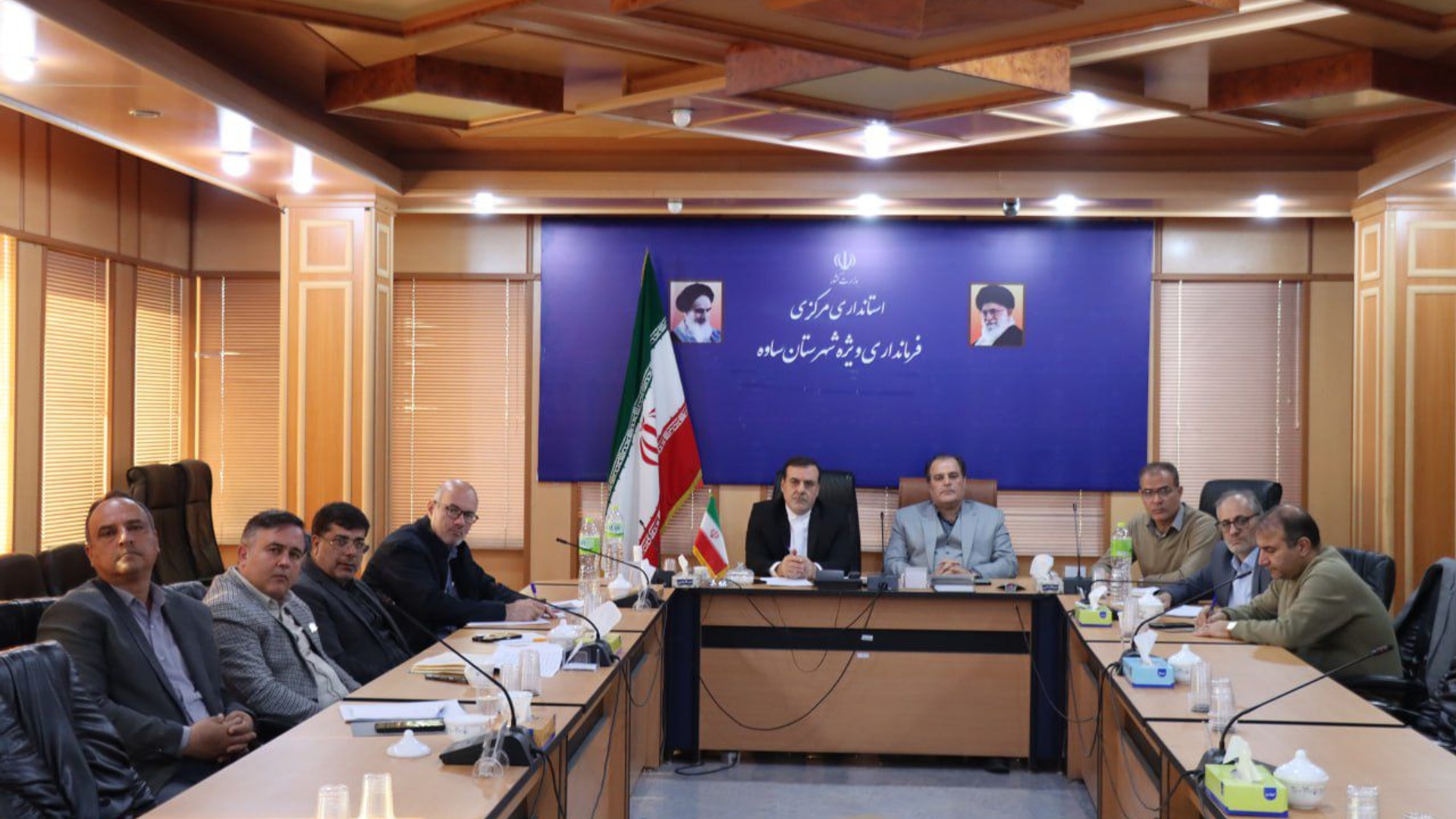 بررسی وضعیت نظارت و توزیع کالاهای اساسی در جلسه مشترک تنظیم بازار استان مرکزی