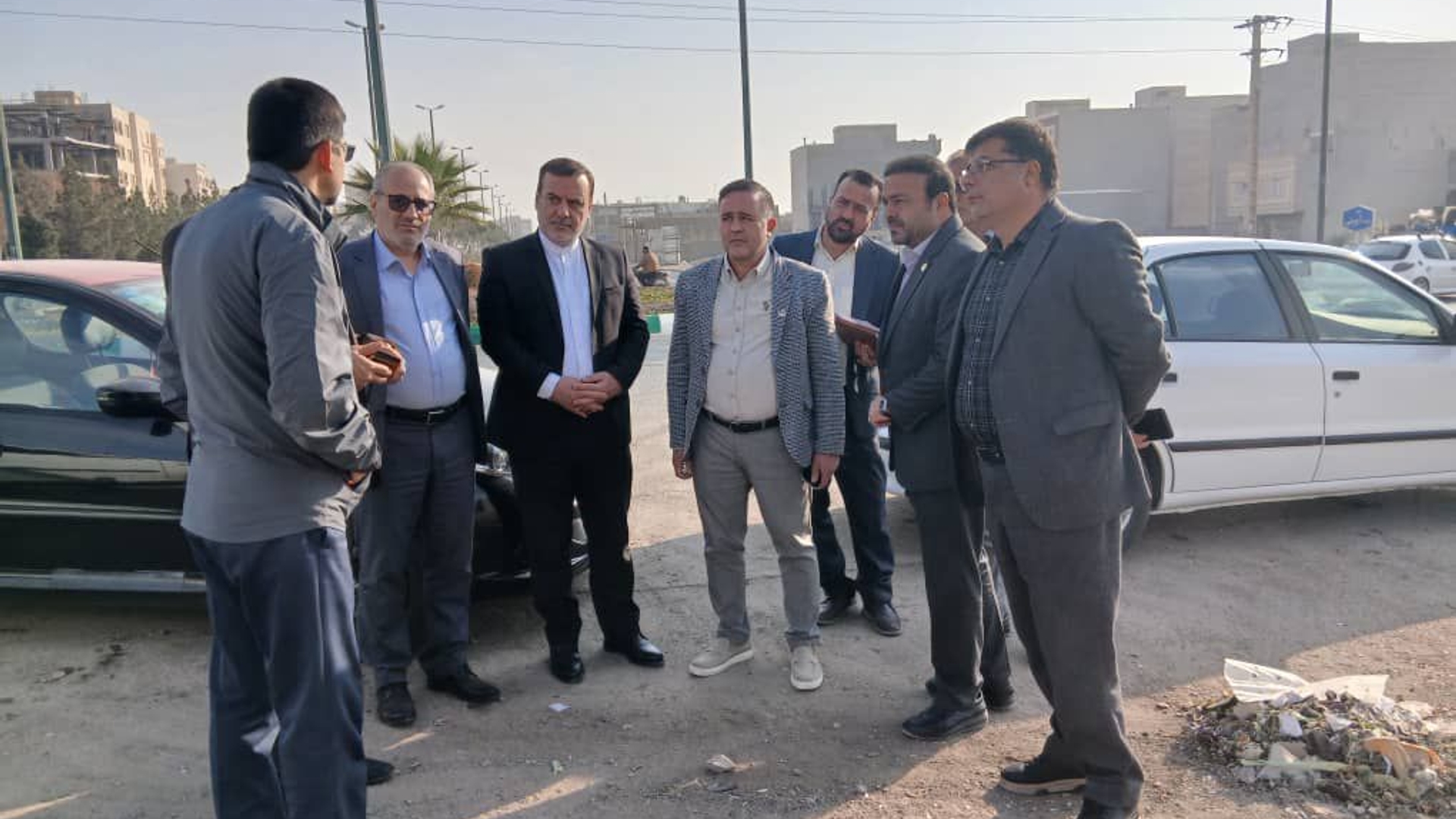 بازدید اعضای کارگروه تنظیم بازار شهرستان از محل های پیشنهادی برای اجرای بازارچه های محلی