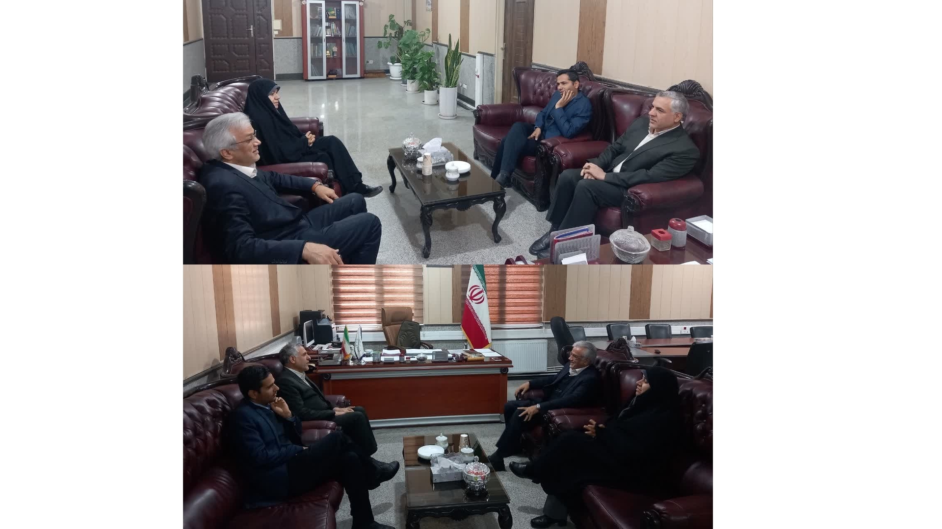 دیدار مدیرکل دفتـر امور اجتـماعی و فرهنگـی استانداری با فرماندار شهرستان زرندیه