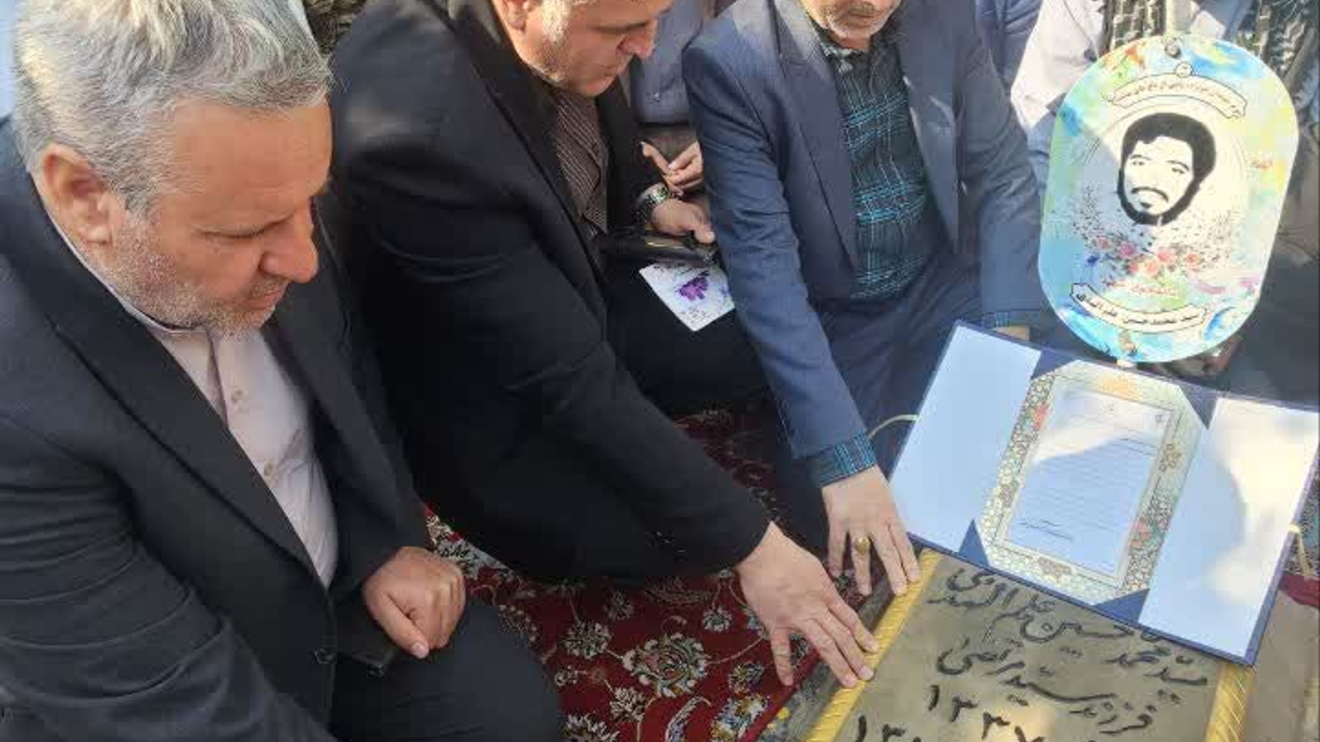 تقدیر ملی از بخشدار نوبران در رویداد بزرگ راهیان نور