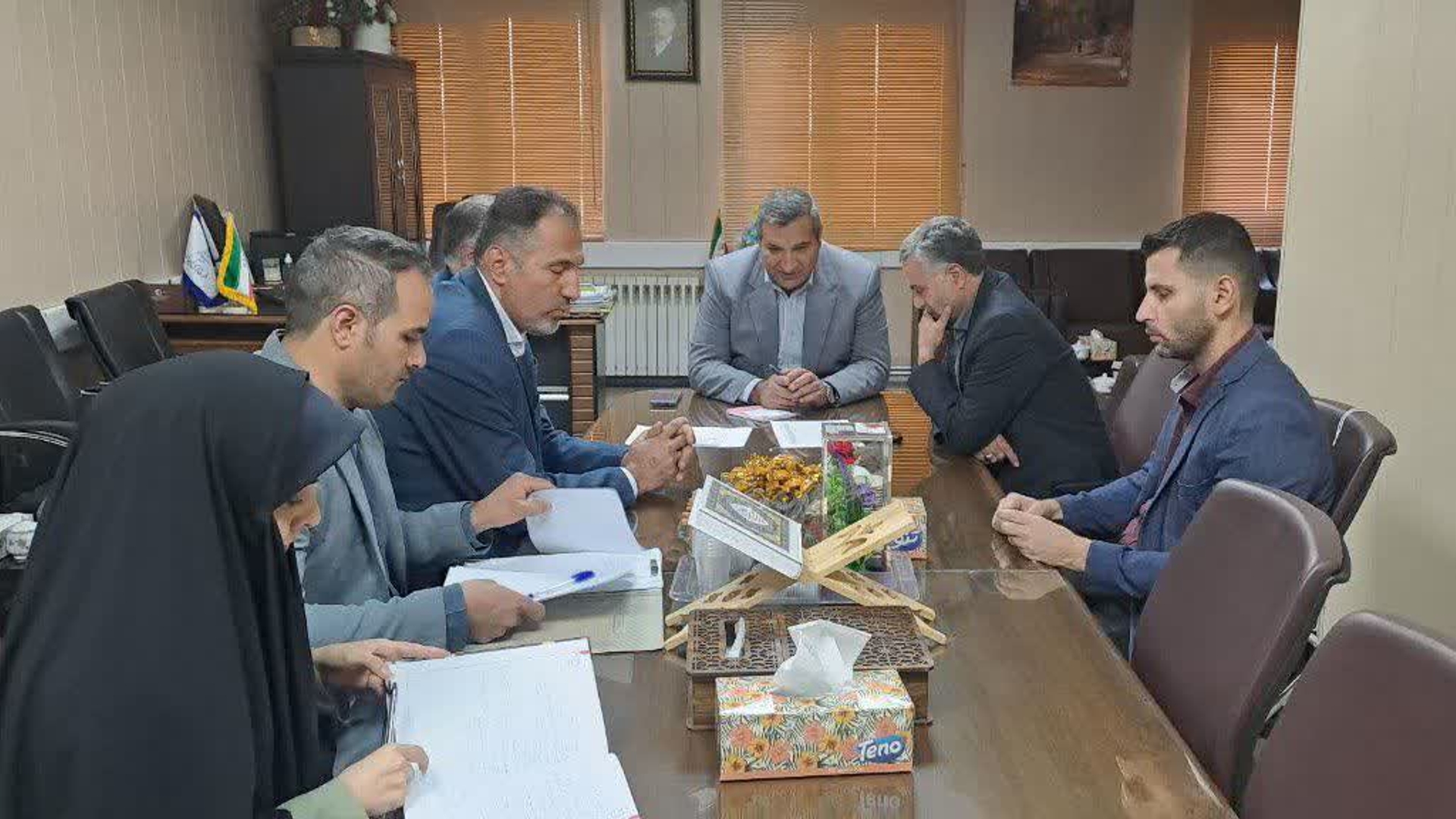 برگزاری جلسه کمیسیون ماده یک شهرستان کمیجان به ریاست فرماندار