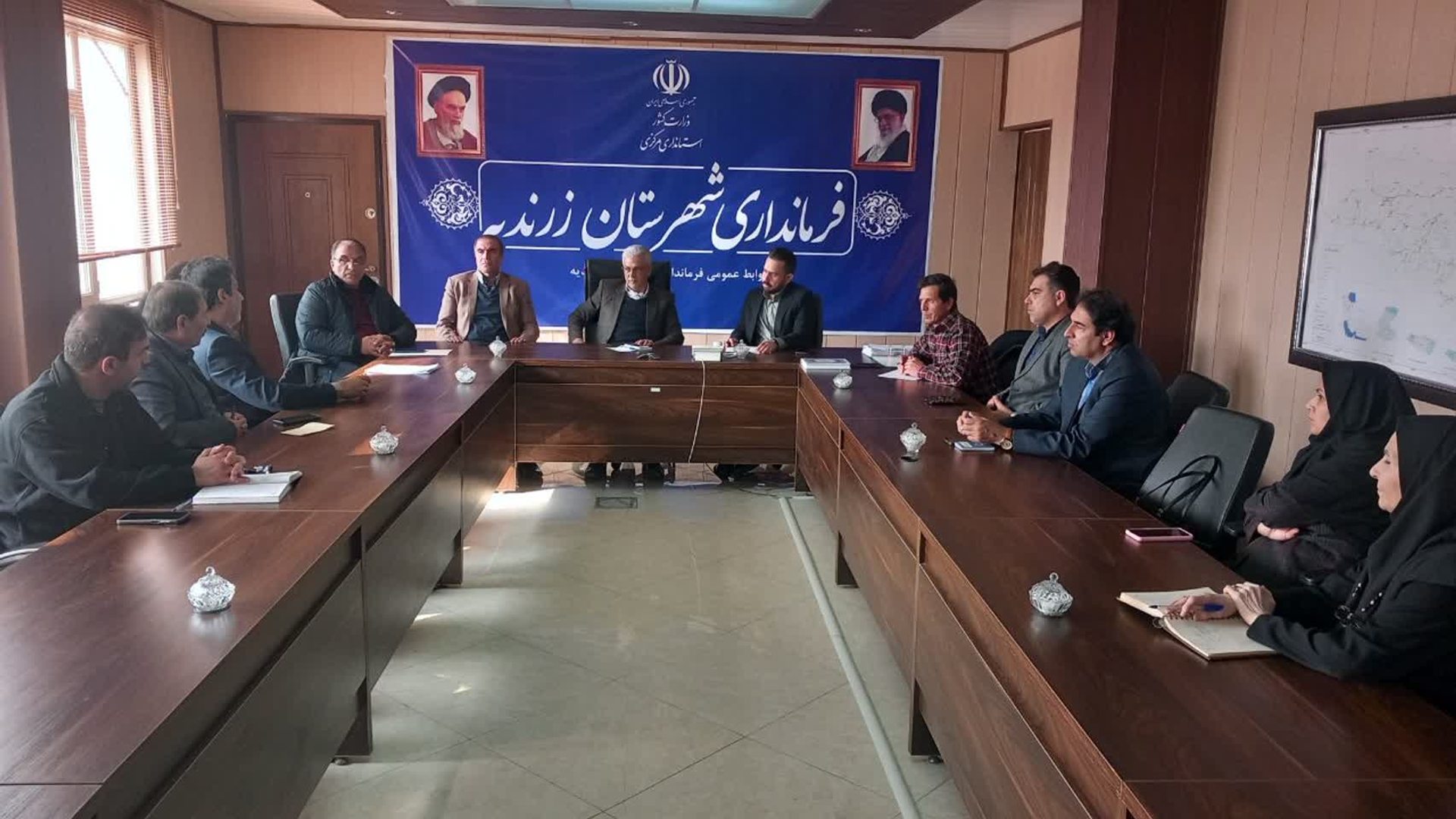 جلسه کارگروه مدیریت پسماند شهرستان زرندیه برگزار شد