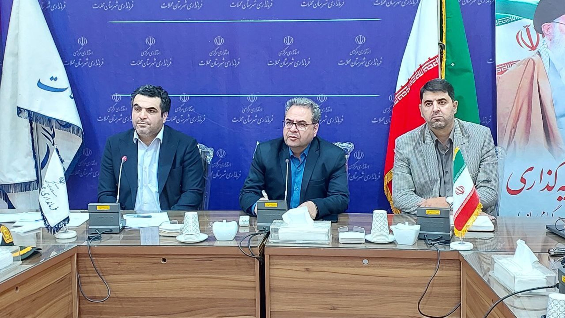 تشکیل  جلسه ستاد مدیریت بحران شهرستان محلات به ریاست فرماندار