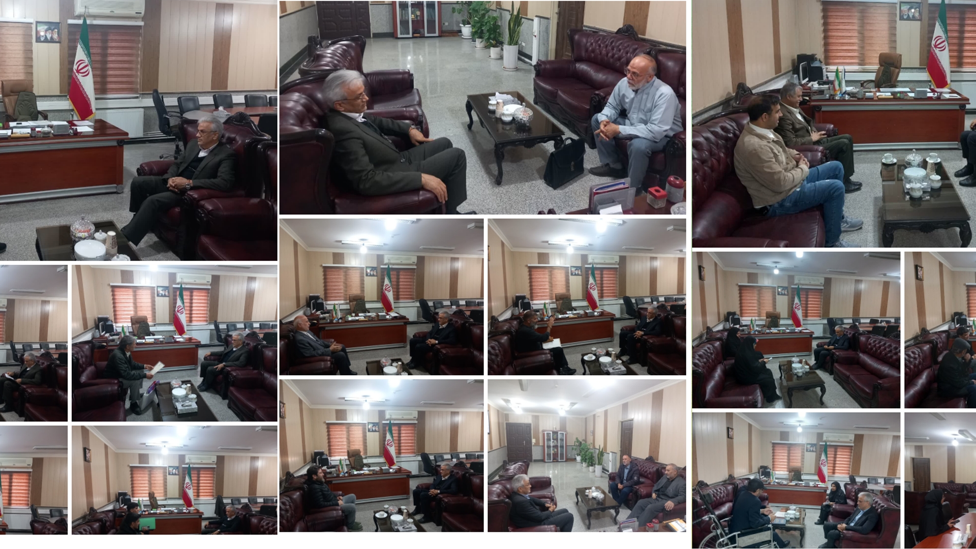 فرماندار زرندیه پای صحبت شهروندان نشست