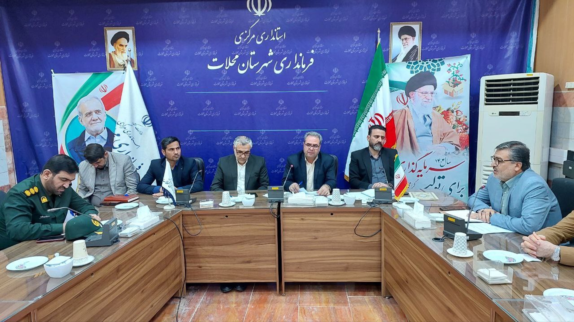 جلسه مشترک شورای اجتماعی و کارگروه فرهنگی شهرستان محلات برگزار شد