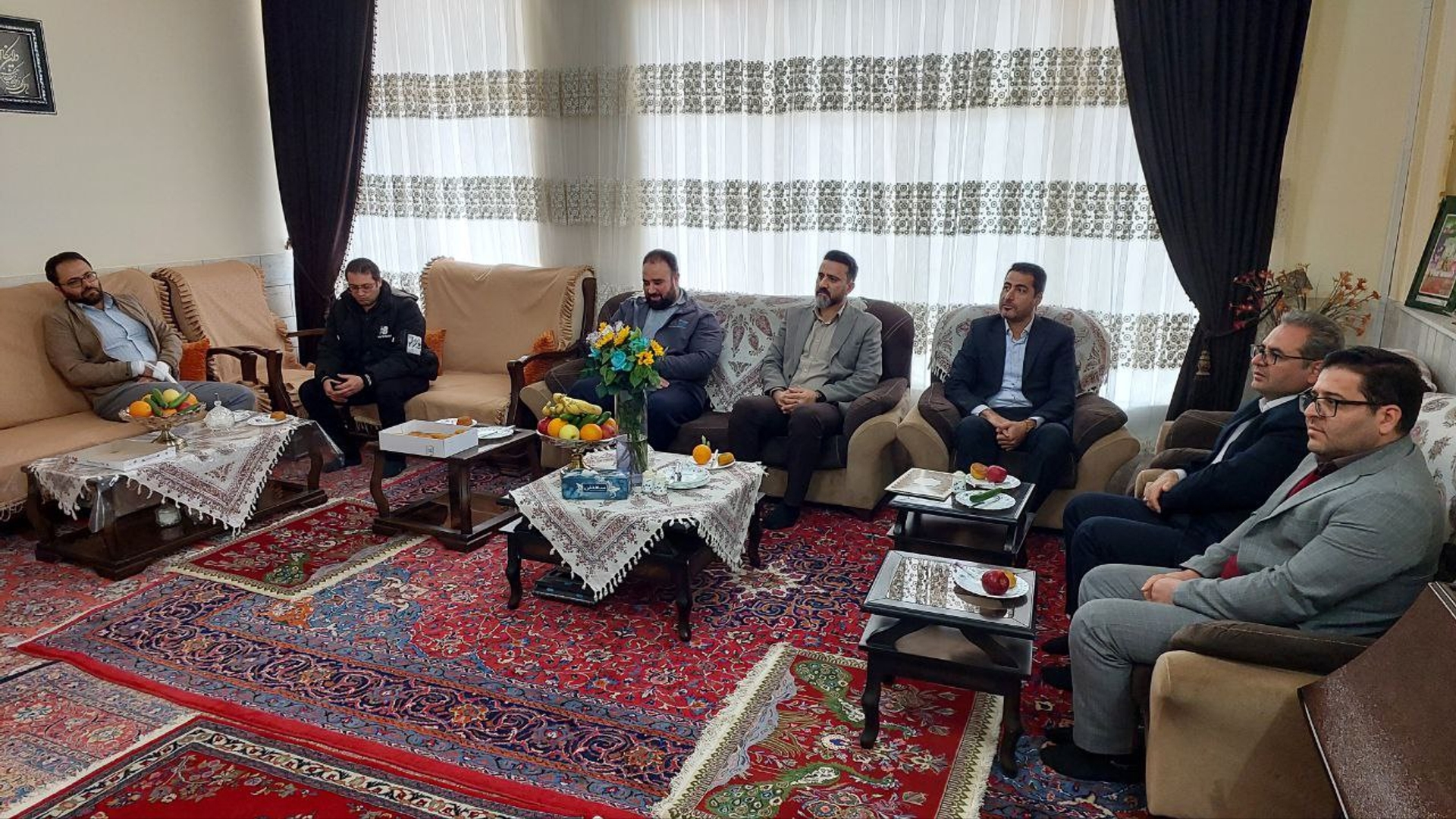 دیدار با خانواده معزز شهید والامقام ولی‌الله خاکپور