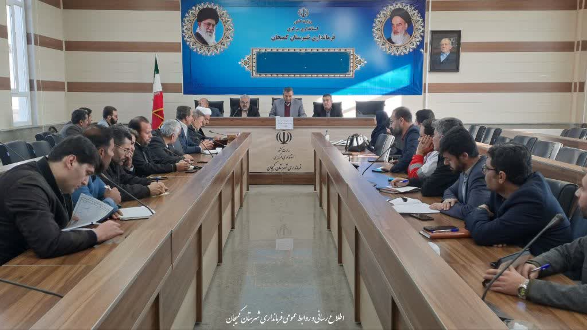 🔻برگزاری جلسه کمیته راهبری و حمایت مدیریت محله‌ محور در شهرستان کمیجان
