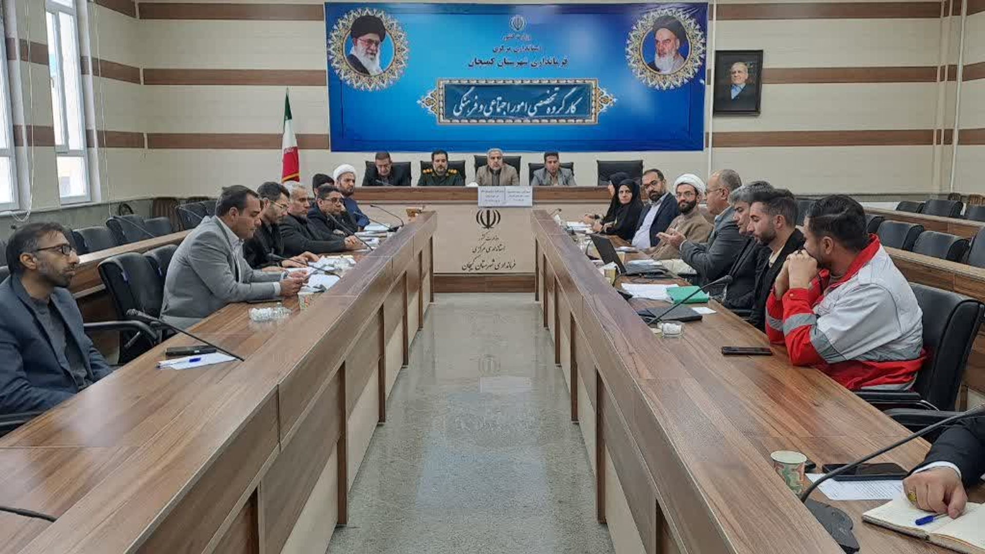 🔻برگزاری جلسه کارگروه اجتماعی شهرستان کمیجان