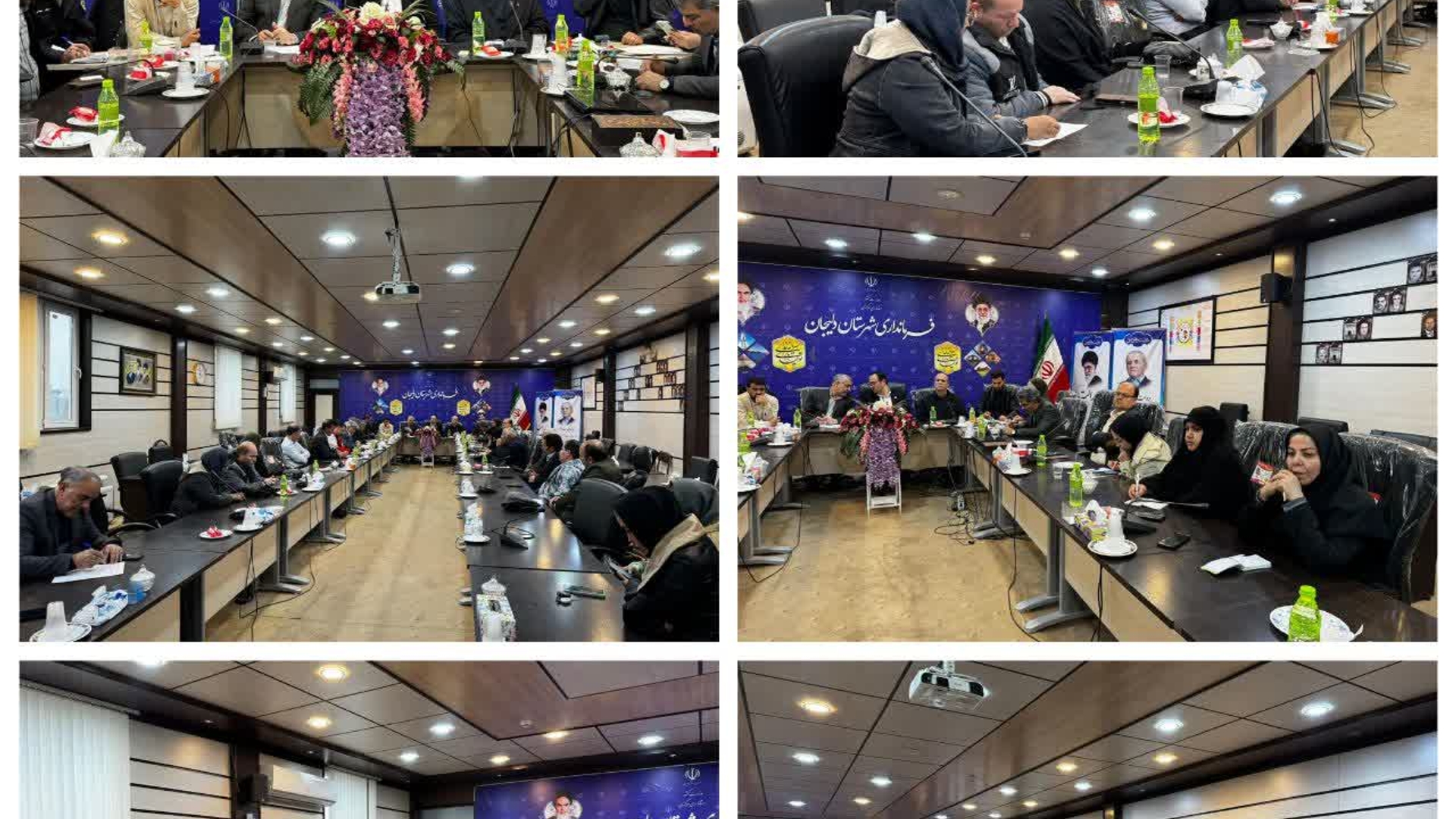 نشست مدیرکل دفتر امور اجتماعی استانداری با سازمان‌های مردم‌نهاد شهرستان دلیجان.