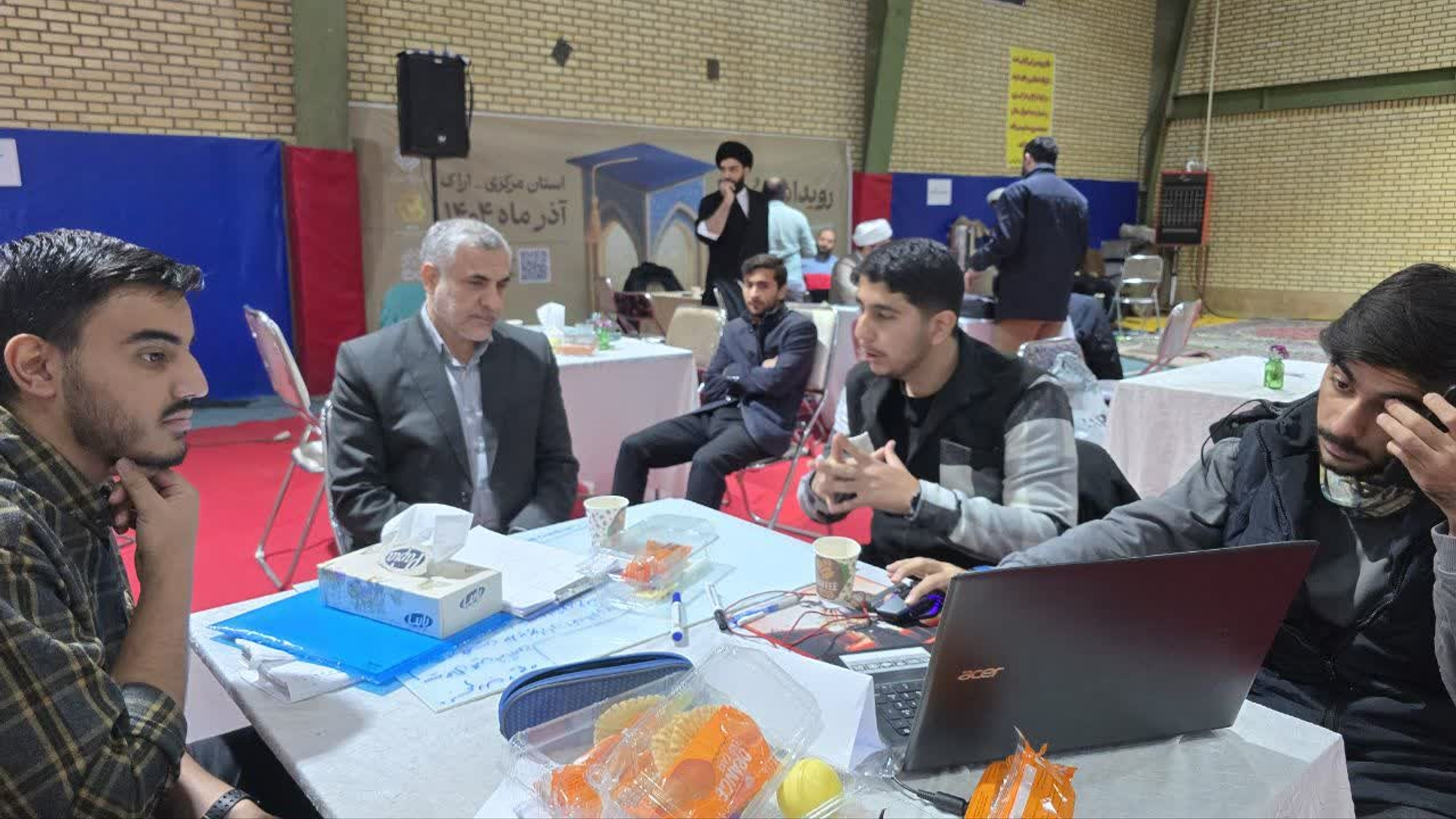 بازدید مدیرکل امور اجتماعی و فرهنگی استانداری مرکزی از دومین رویداد اجتماعی، فرهنگی حل مساله "پاسخ"