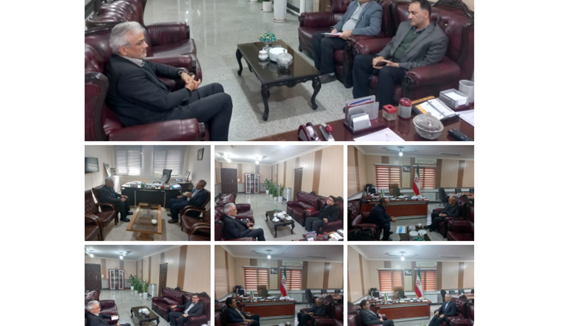 دیدار مدیران و رؤسای دستگاه‌های اجرایی شهرستان با فرماندار زرندیه