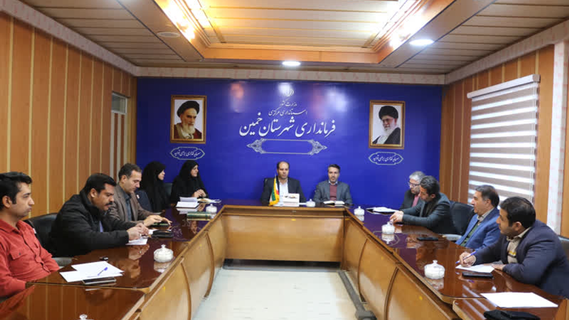 برگزاری جلسه کمیته فناوری اطلاعات ستاد انتخابات در شهرستان خمین