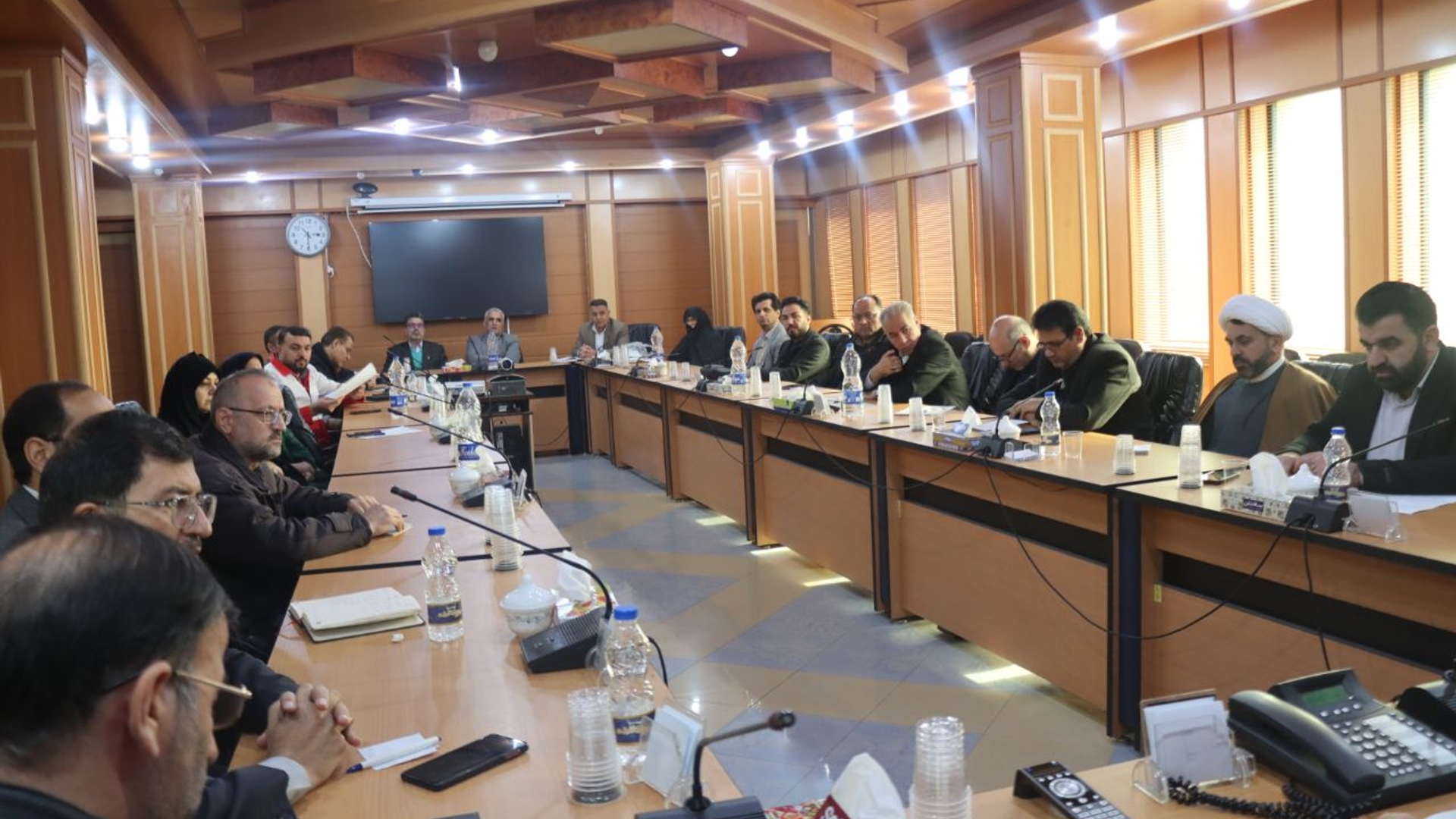 جلسه هماهنگی گرامیداشت ایام الله دهه فجر برگزار شد