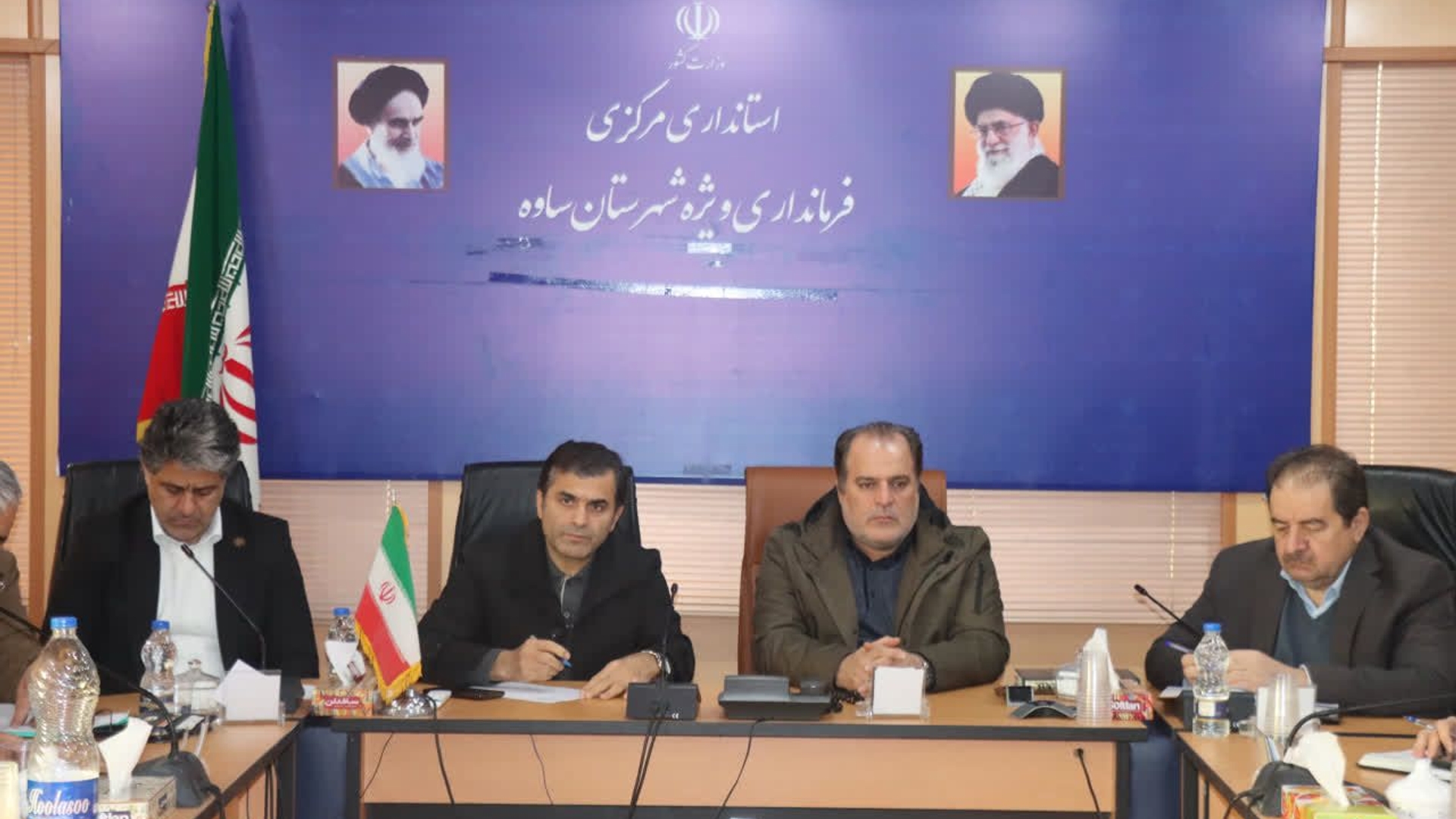 گزارش تصویری برگزاری شورای اجتماعی و کارگروه تخصصی اجتماعی، فرهنگی و سلامت زنان و خانواده شهرستان ساوه به ریاست دکتر سید مهدی حسینی معاون استاندار و فرماندار ویژه شهرستان ساوه