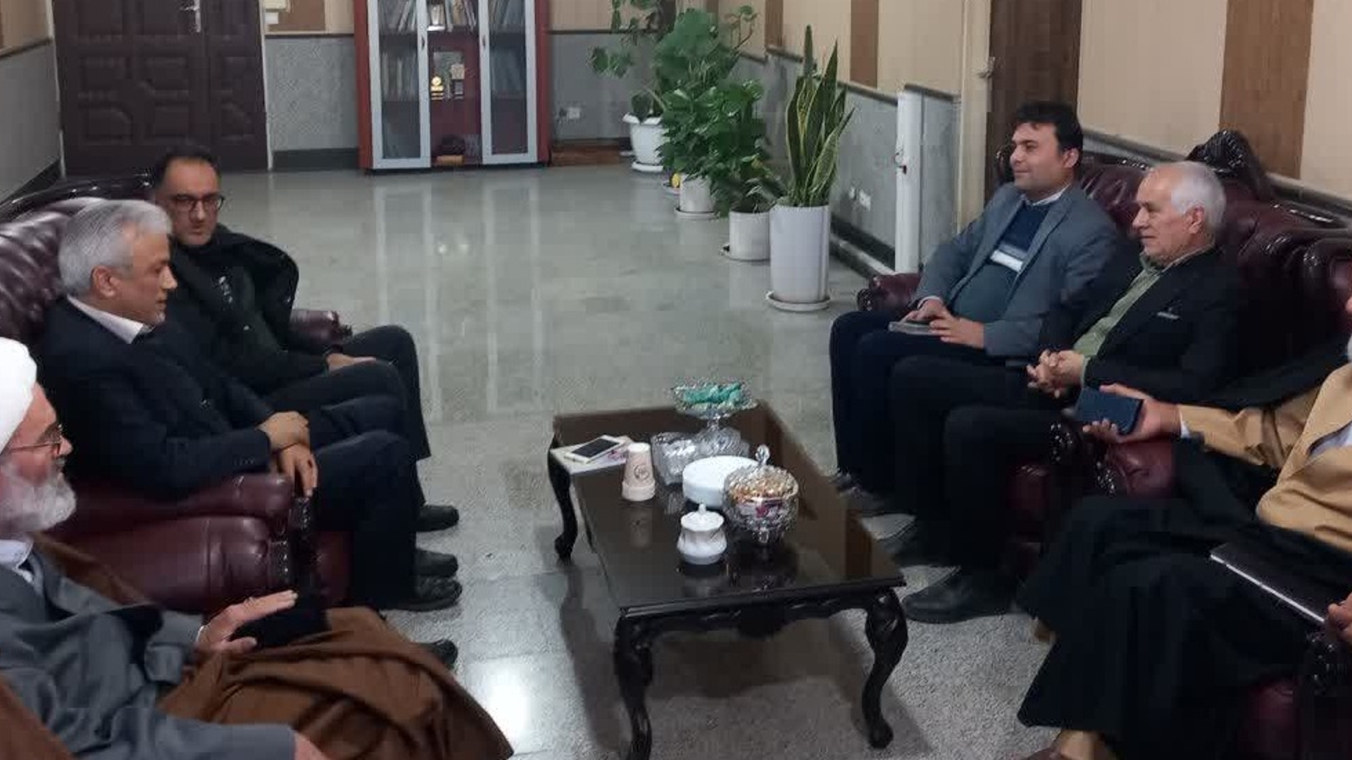 دیدار ائمه جمعه، سرپرست شبکه بهداشت و رئیس شورای اسلامی مأمونیه با فرماندار