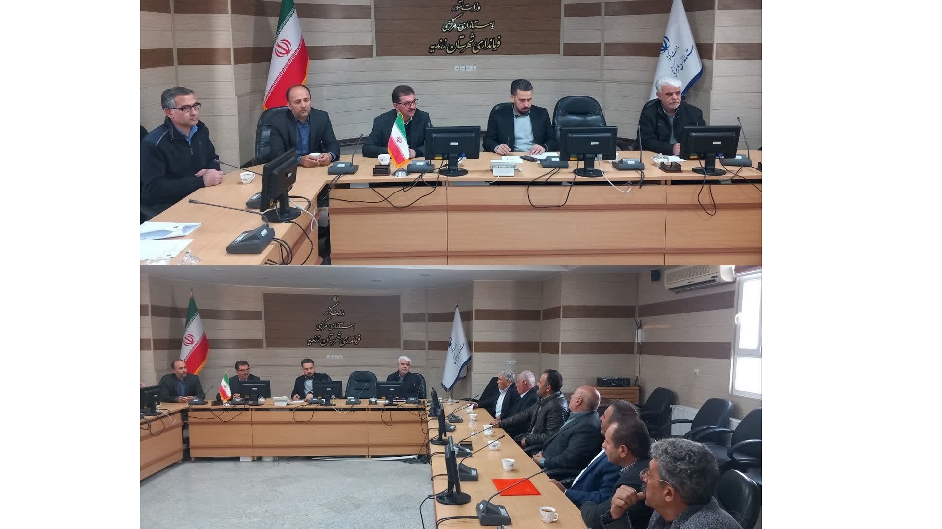 جلسه بررسی مشکلات و موانع گازرسانی به روستای سلطان‌احمدلو برگزار شد