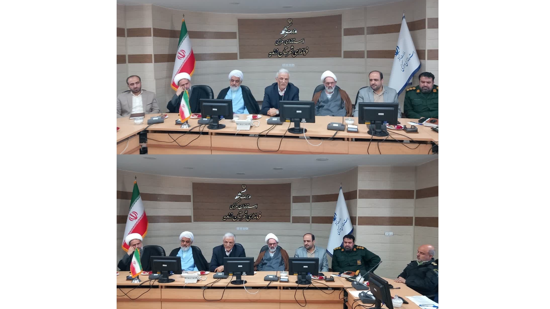 حسن نجمی در نشست فرمانداری زرندیه حضور یافت