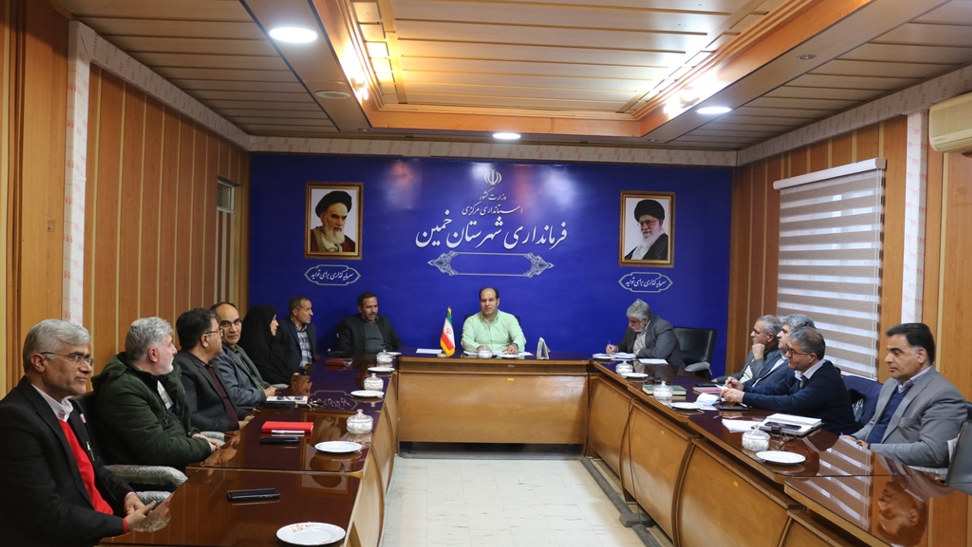 سومین جلسه هيات اجرايي انتخابات 1405 شهرستان خمين برگزار شد