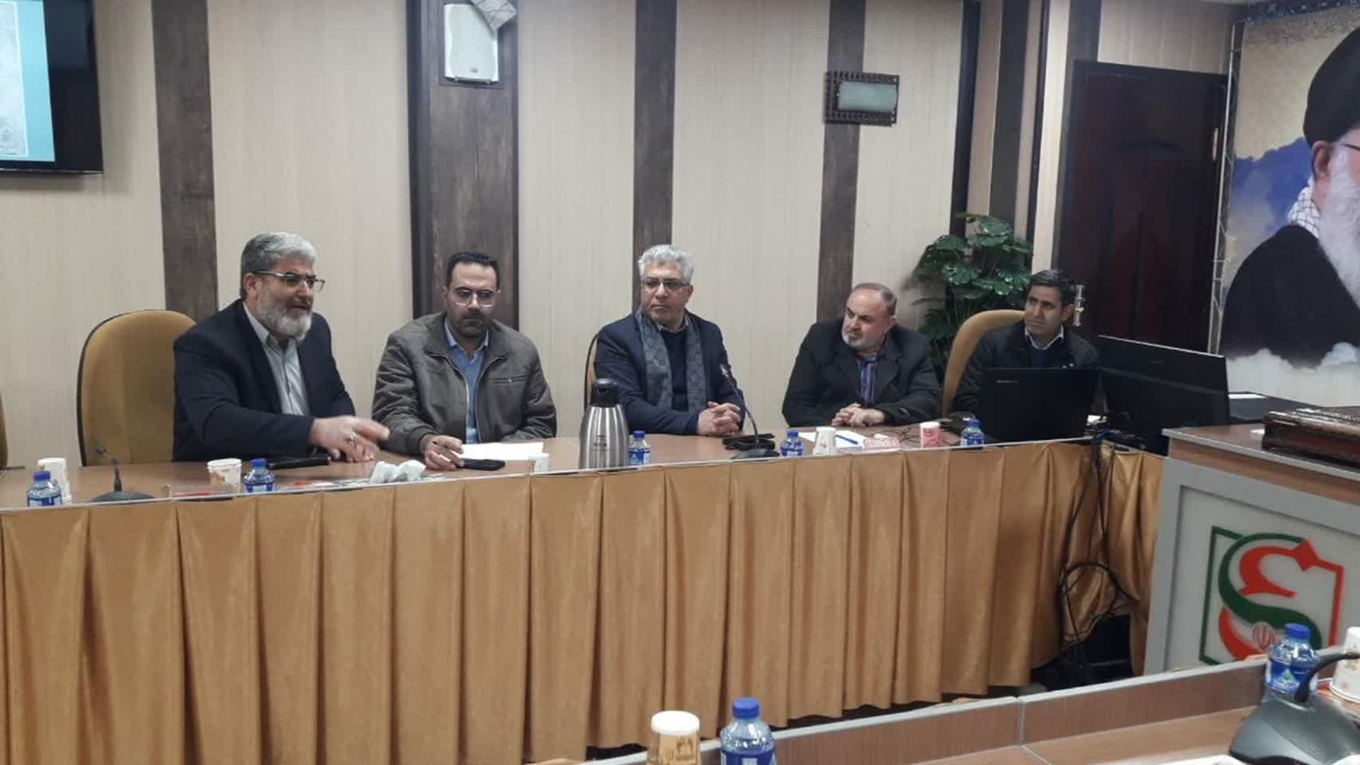 برگزاری جلسه هماهنگی و تخصصی طرح جامع شهر خنداب
