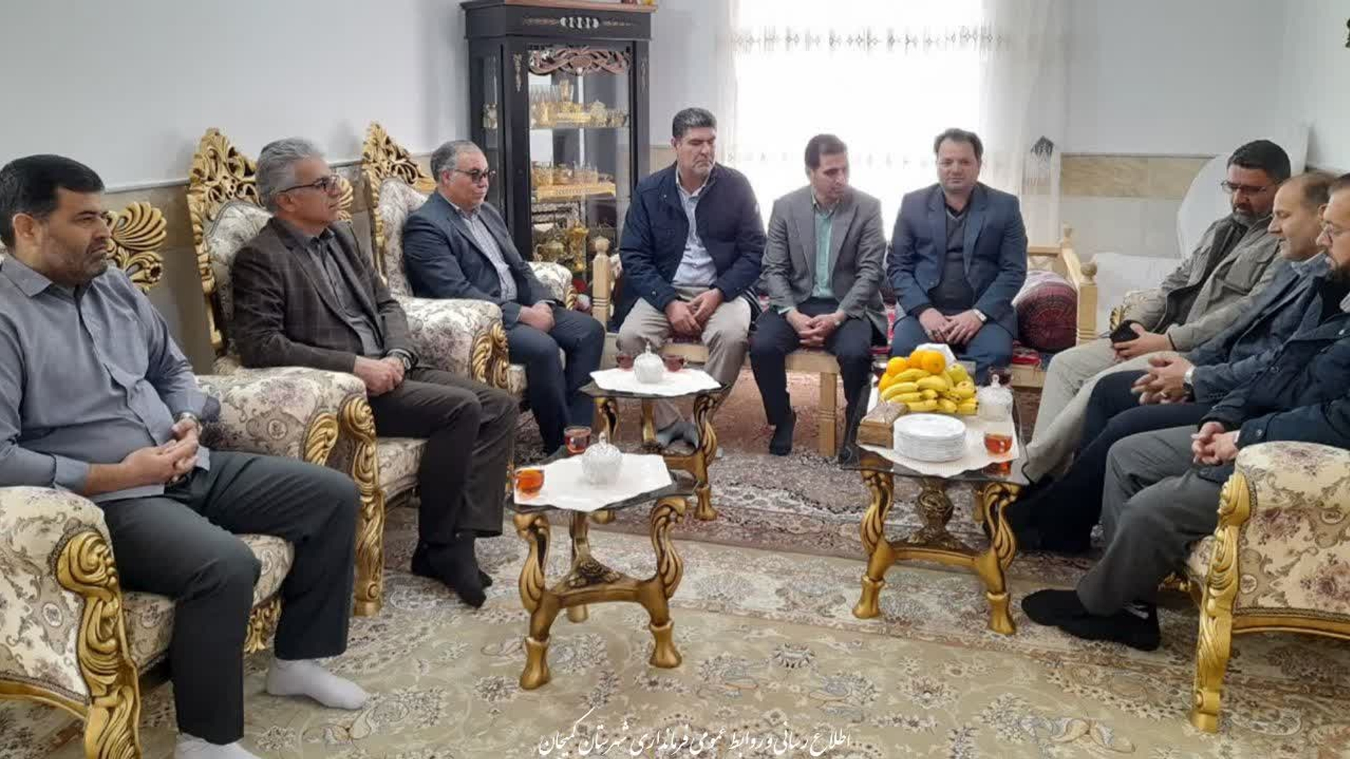 🔹دیدار معاون فرماندار کمیجان با خانواده شهید یحیی اسفندانی و حضور در گلزار شهدای روستای اسفندان