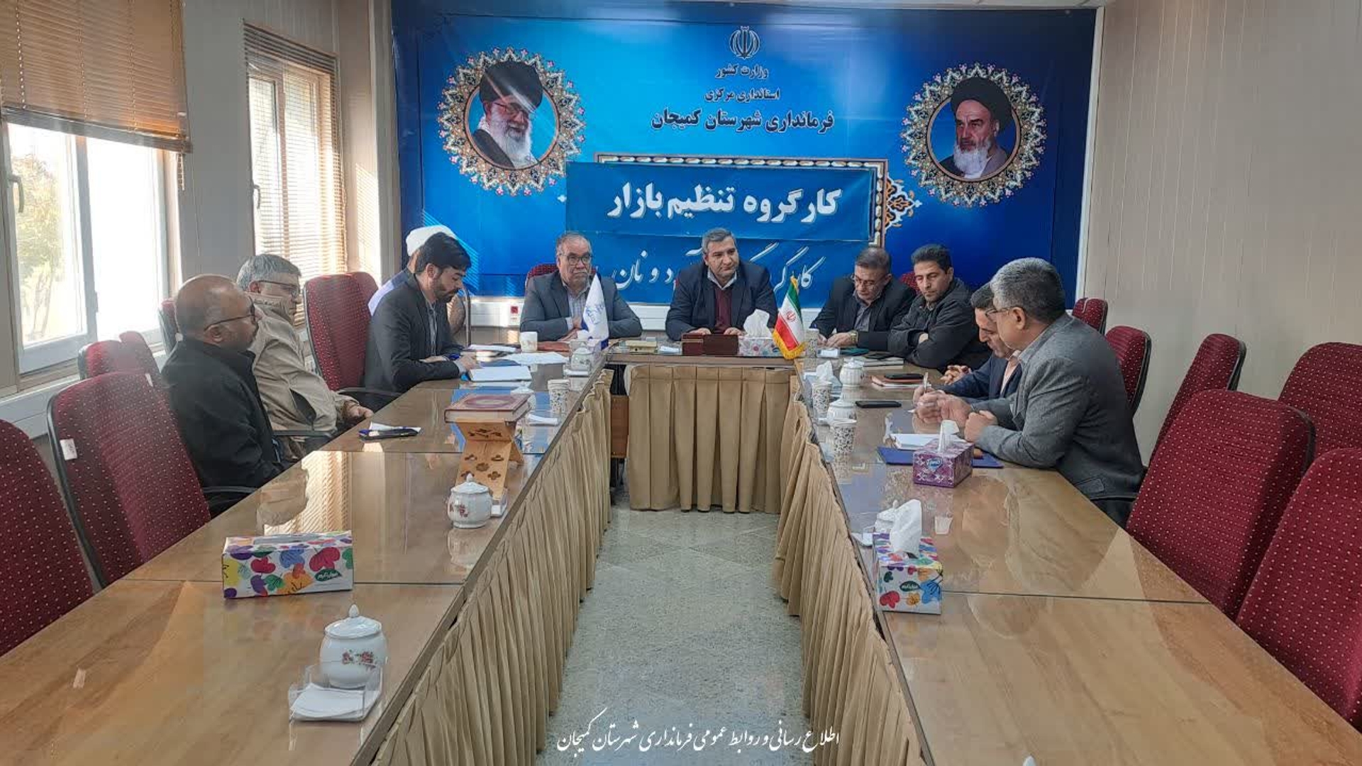 🔻برگزاری جلسه ستاد تنظیم بازار، آرد و نان به ریاست فرماندار