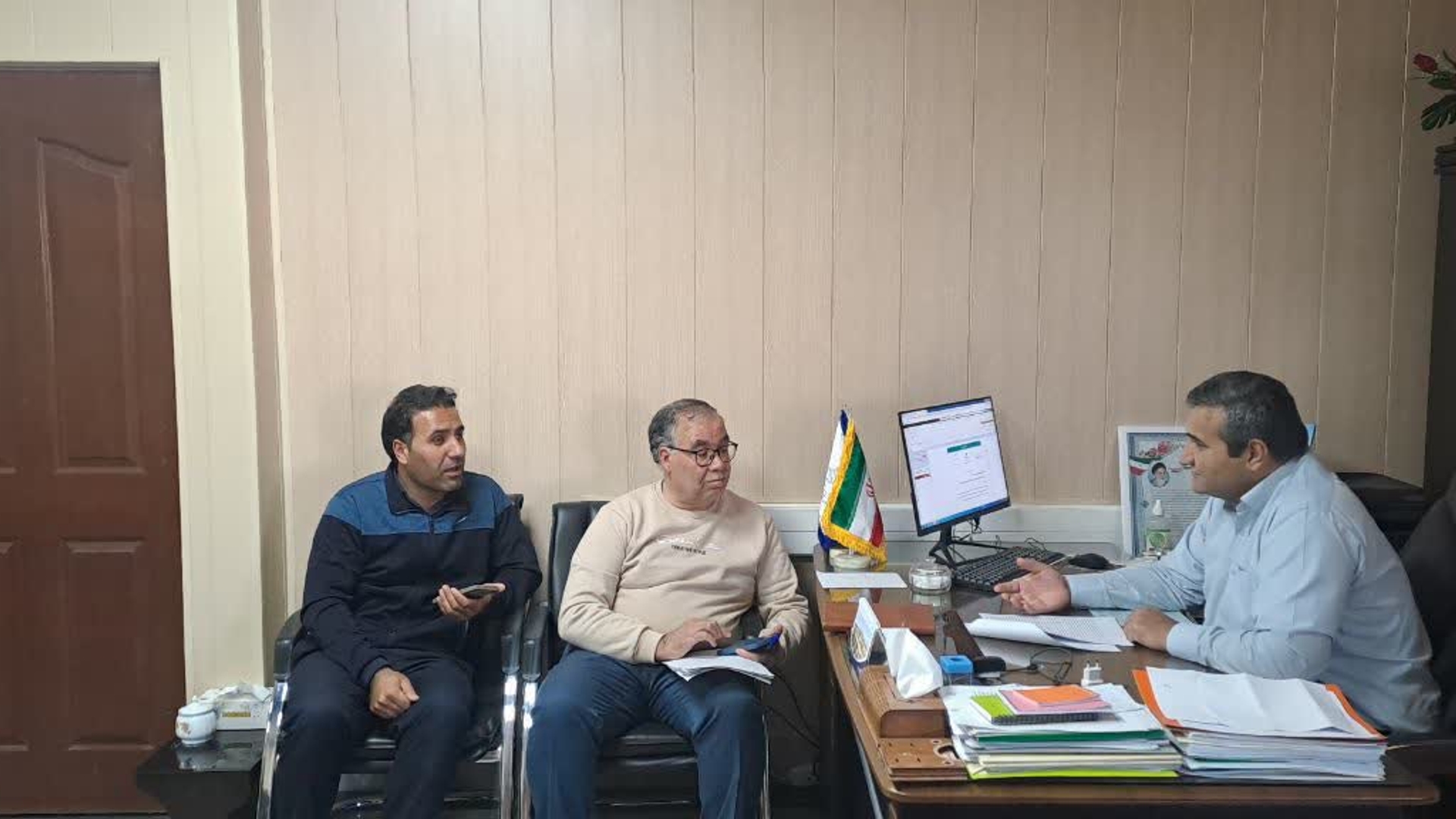 🔻دیدار مسئول اداره تعاون، کار و رفاه اجتماعی با فرماندار شهرستان کمیجان