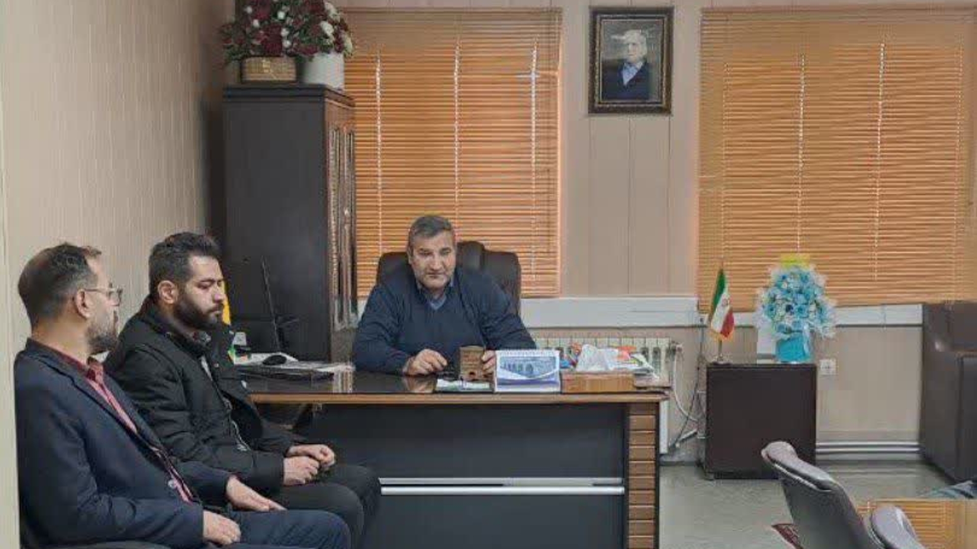 🔻دیدار رئیس شورای اسلامی شهرستان و رئیس اداره ورزش و جوانان