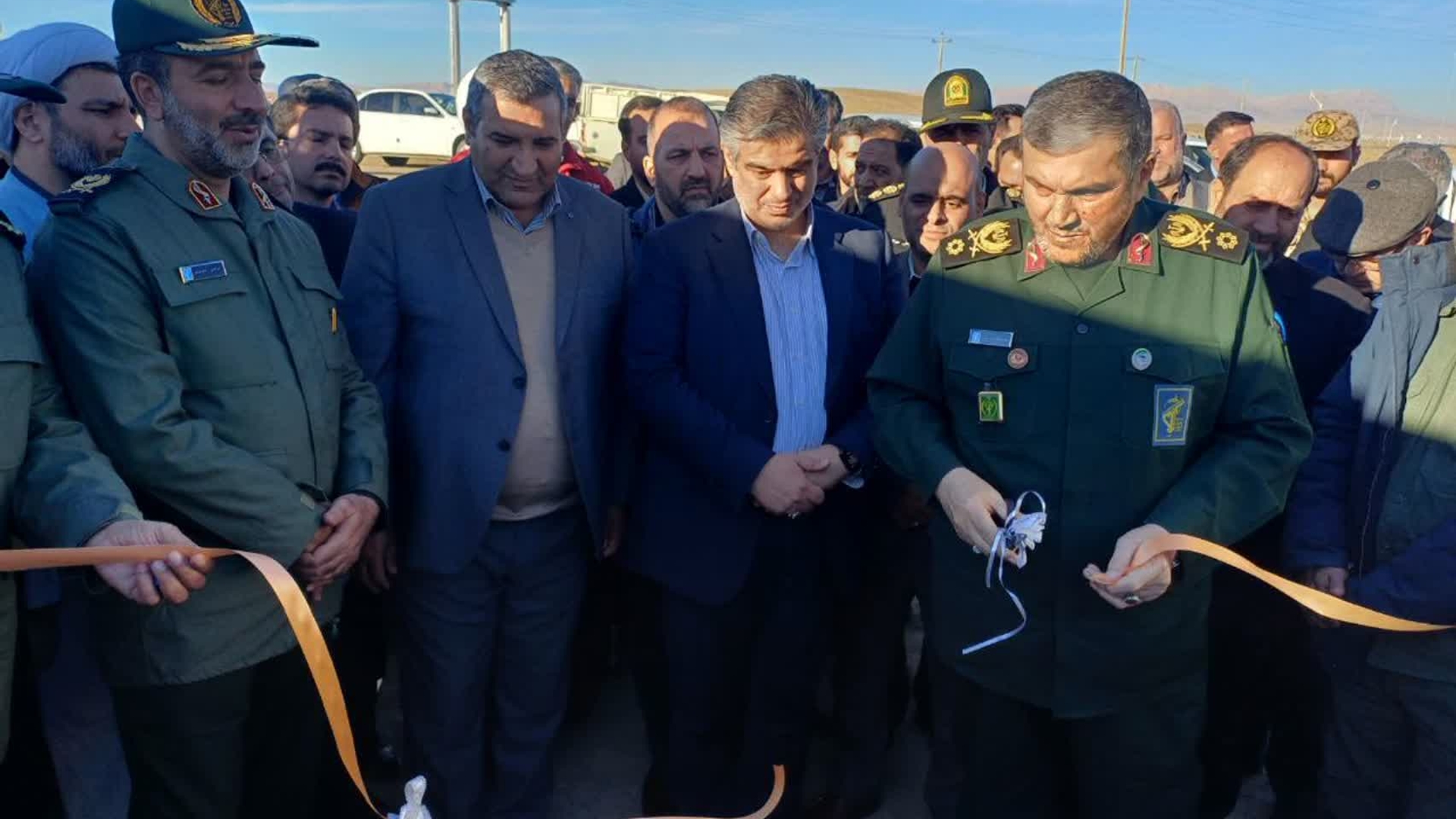 🔻حضور ویژه استاندار مرکزی و سردار حزنی در شهرستان کمیجان برای افتتاح پروژه‌های مهم عمرانی