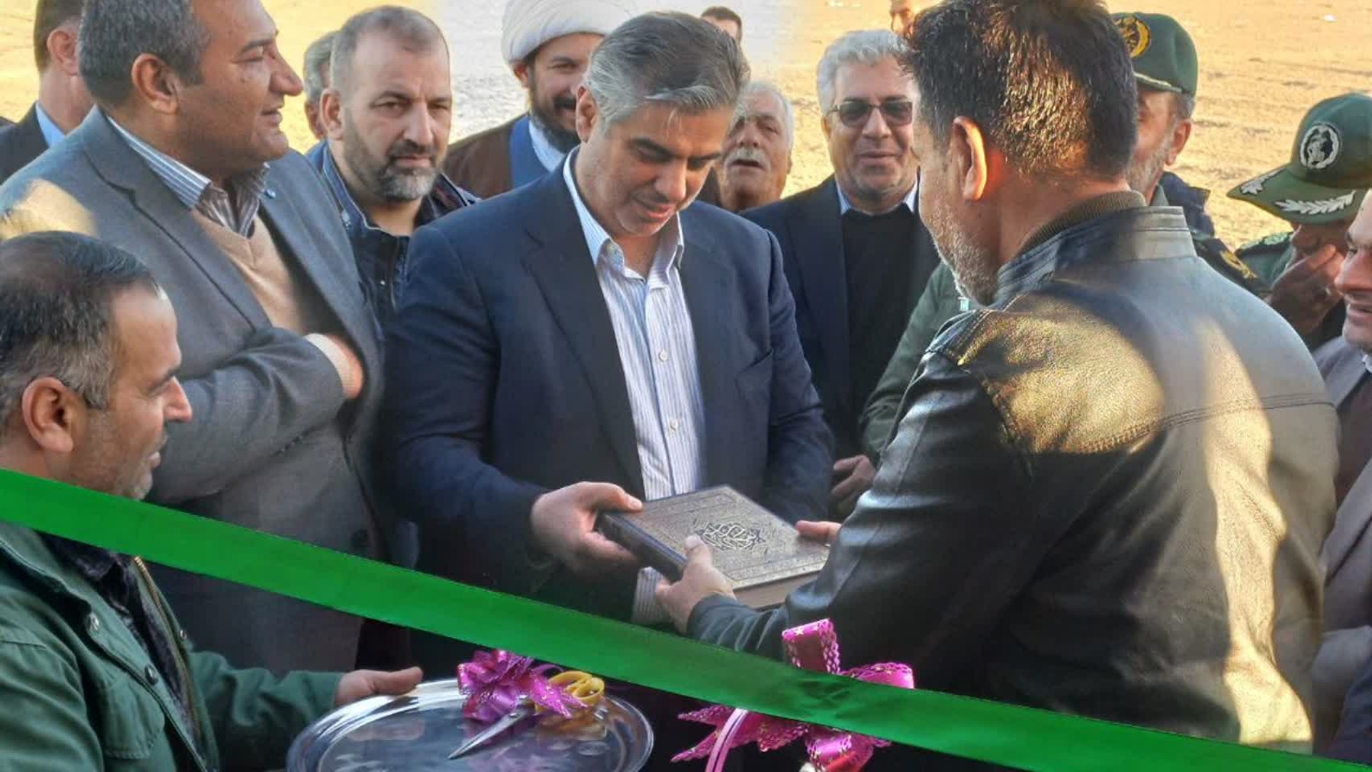 🔻بهره‌برداری از پروژه آبرسانی به اراضی کشاورزی روستای حسین‌آباد شکرایی در شهرستان کمیجان با حضور استاندار مرکزی