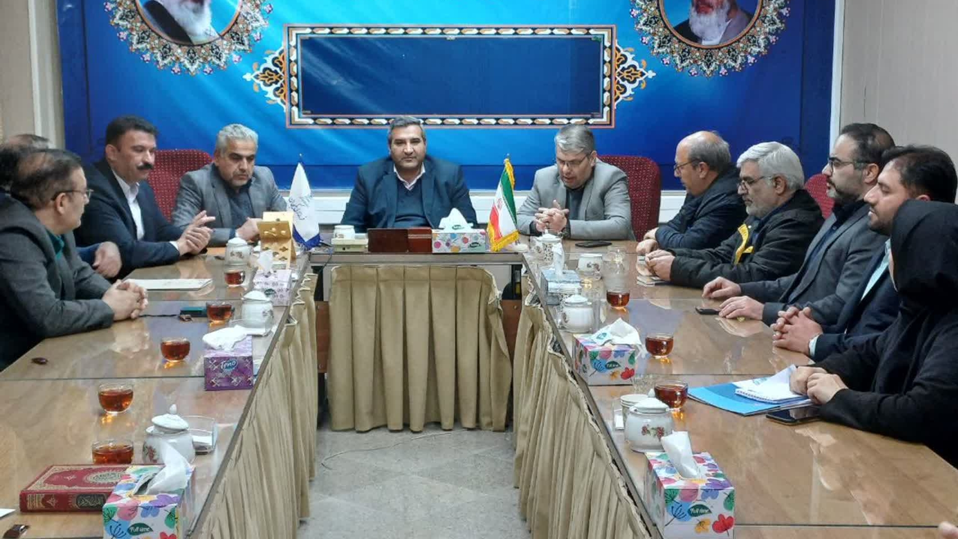 🔻برگزاری آئین تکریم و معارفه مدیر امور آب و فاضلاب شهرستان کمیجان