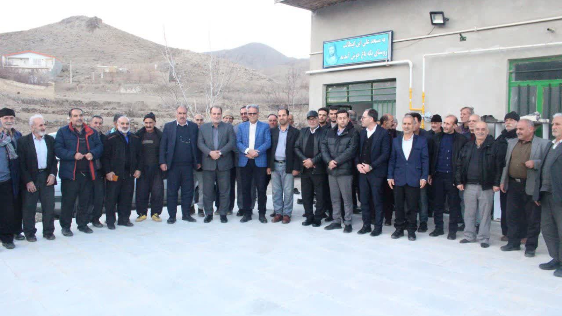 بازدید میدانی فرماندار ویژه ساوه از روستای یکه‌باغ بخش مرکزی