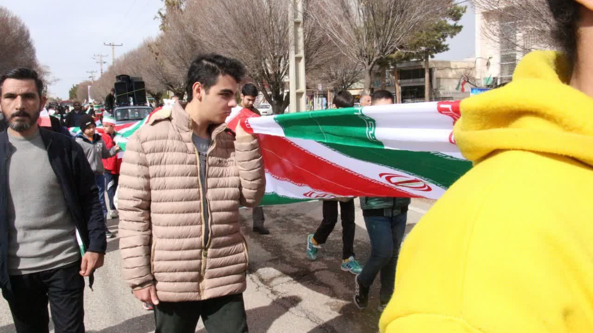 گزارش تصویری از راهپیمایی ۲۲ بهمن شهر غرق آباد